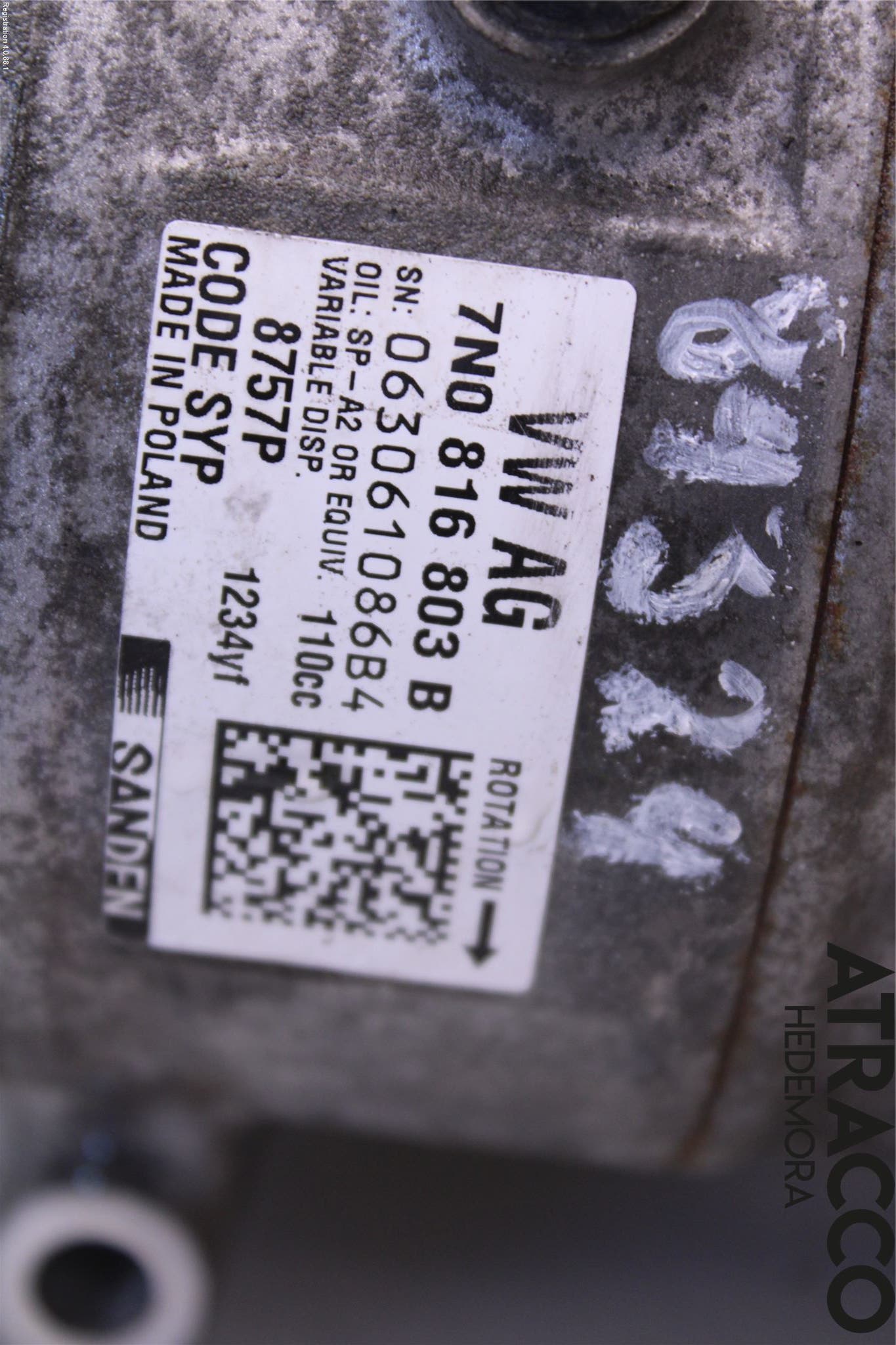 Volkswagen VW SHARAN 11- Ac Kompressor