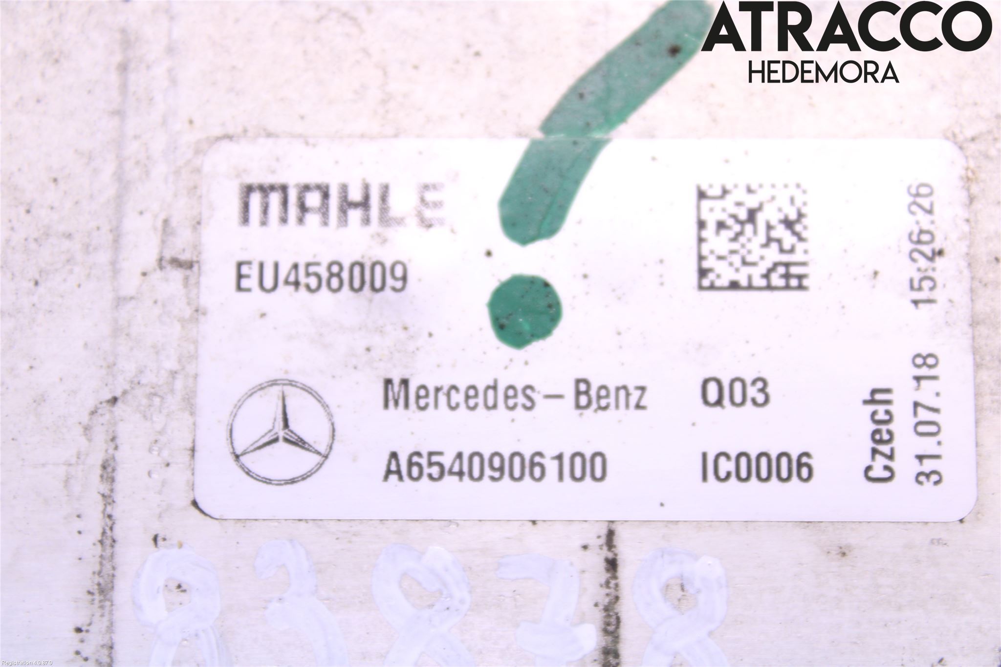 Mercedes-Benz MB E-KLASS (W213) 16-23 Laddluft-Intercooler Kyl