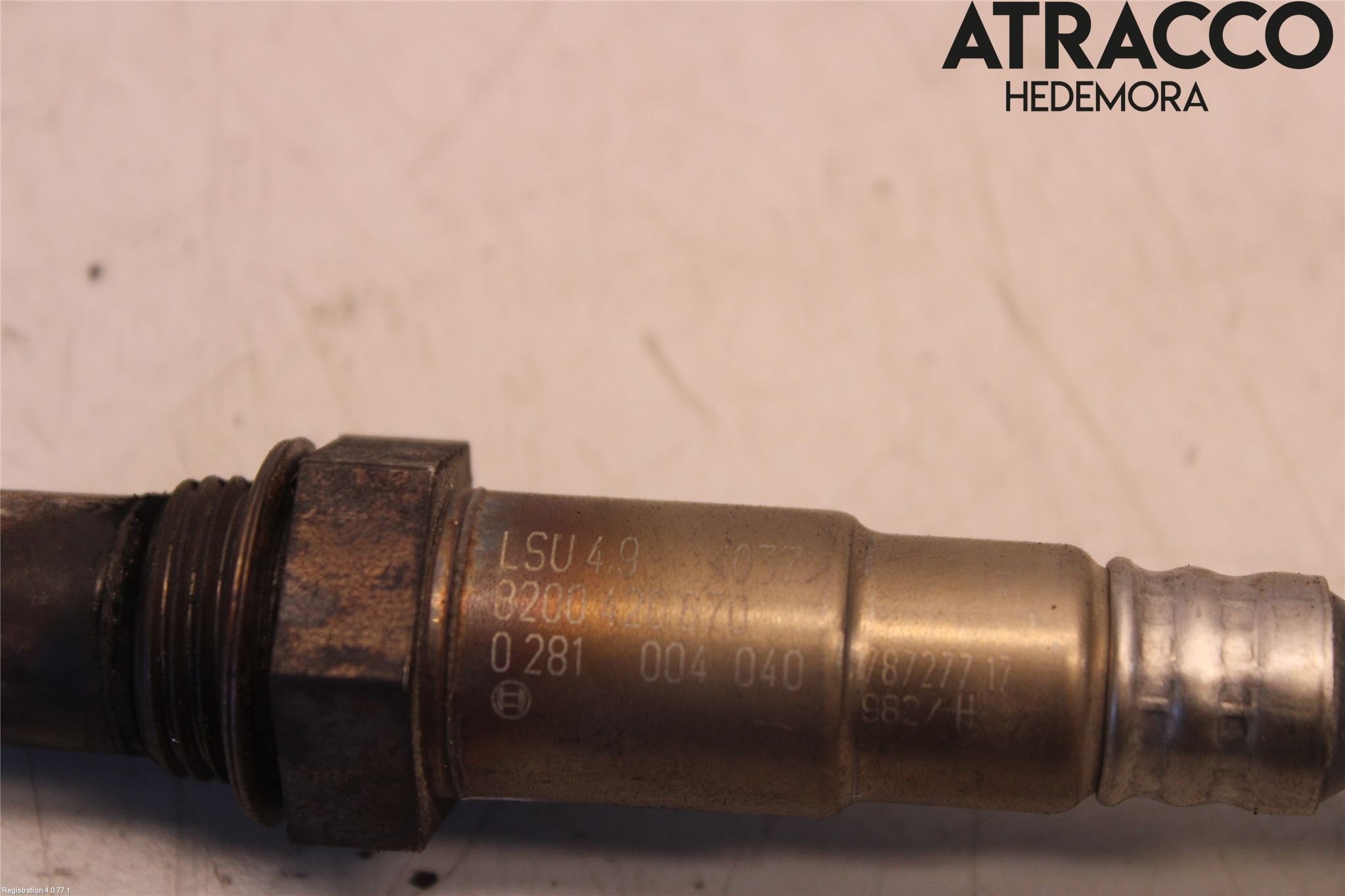 Renault MASTER III  04-10 Injlambdasond