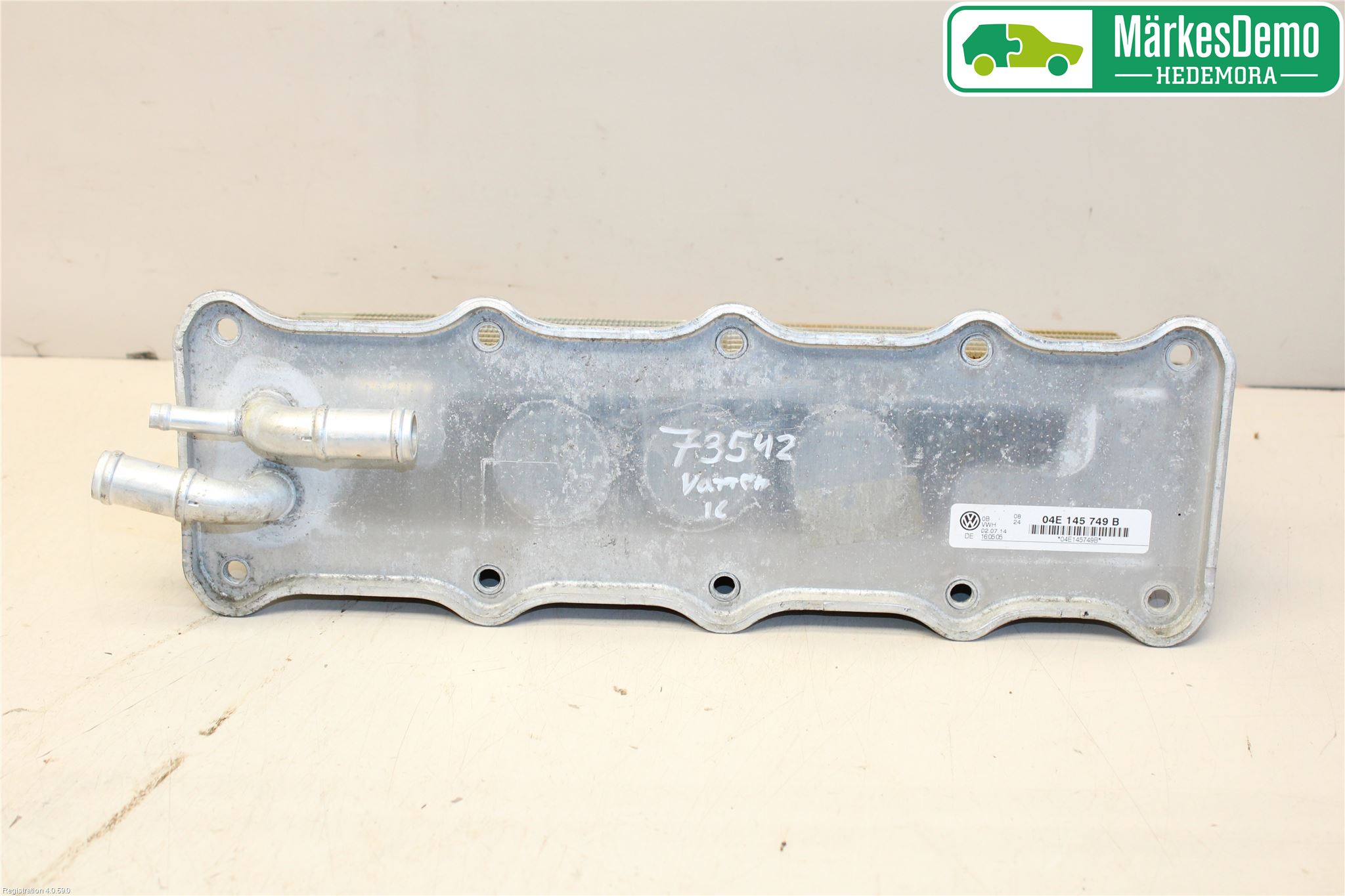 Volkswagen VW GOLF / E-GOLF VII 13-20 Laddluft-Intercooler Kyl