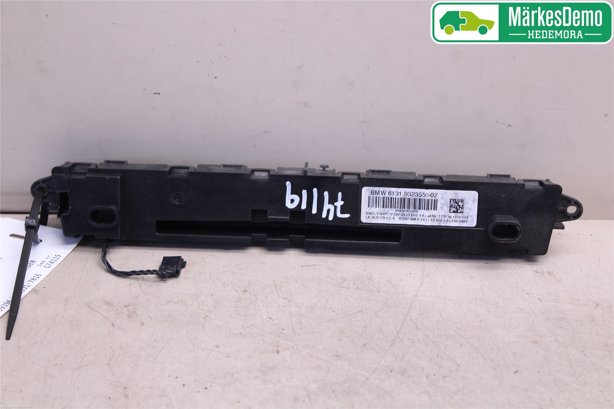 BMW 3 F30/F31/F80 12-19 Cd Radio - Multimediapanel