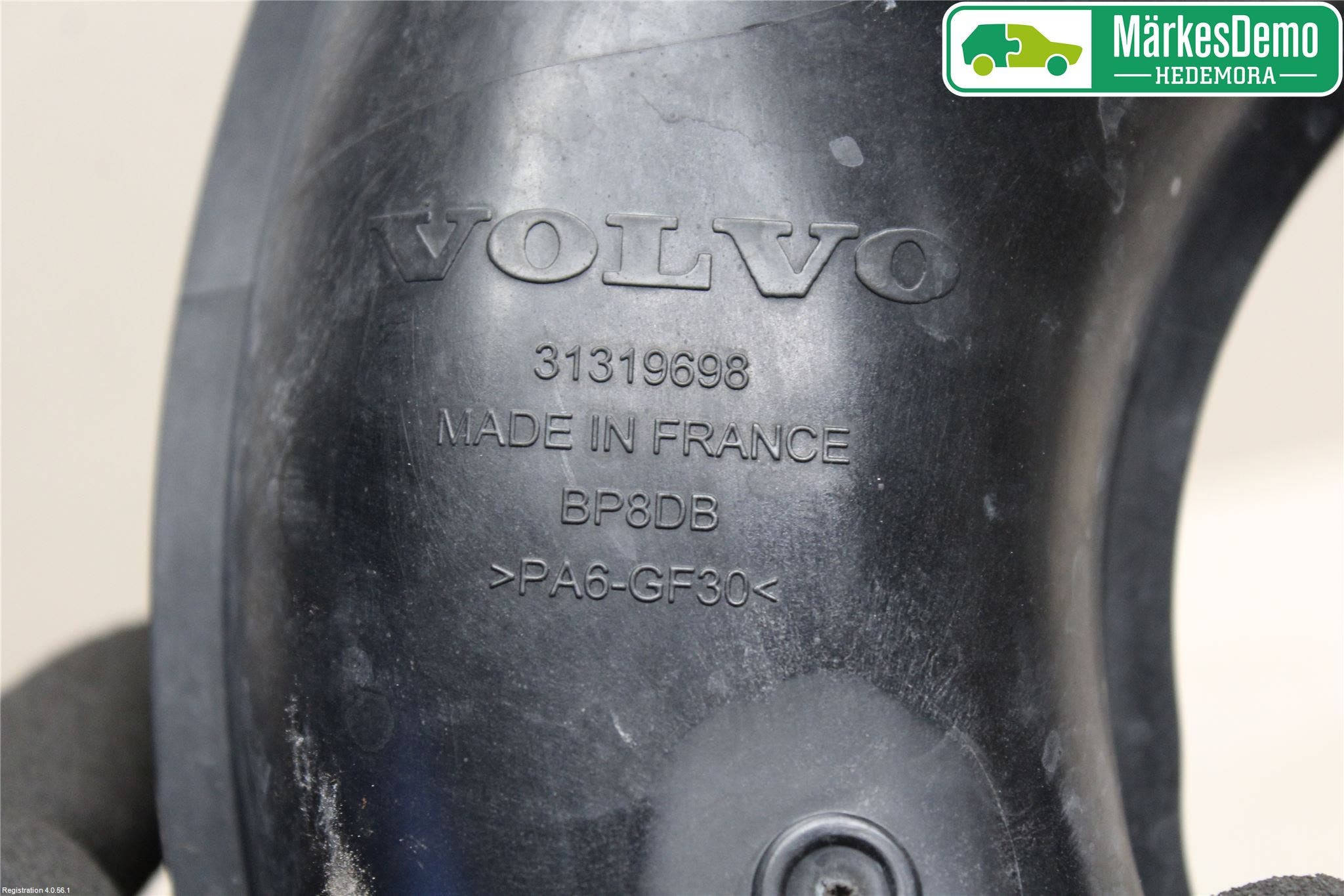 Volvo V70 14-16 Laddluft-Intercoolerrör