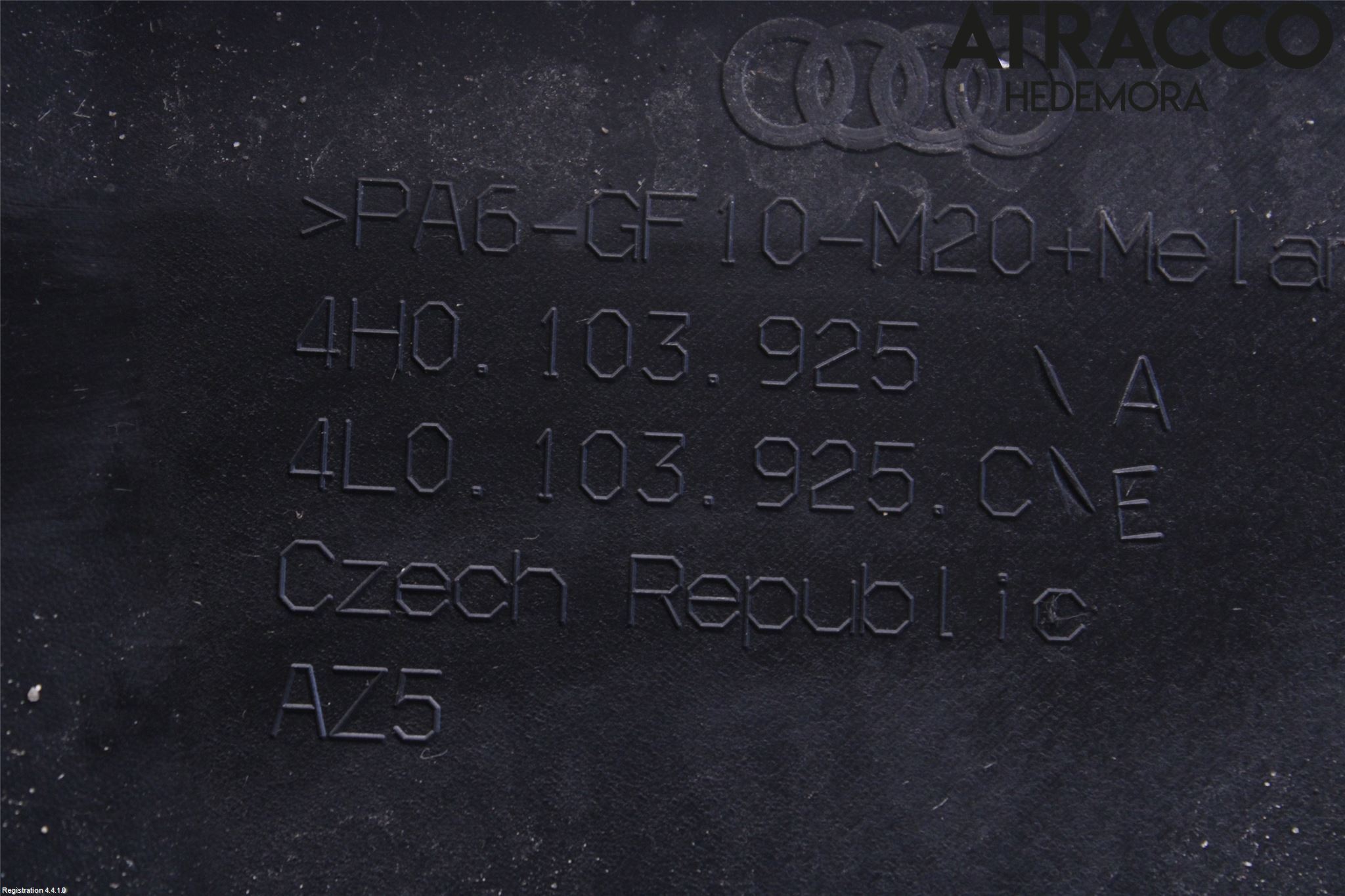 Audi Q7/SQ7 Motorkåpa