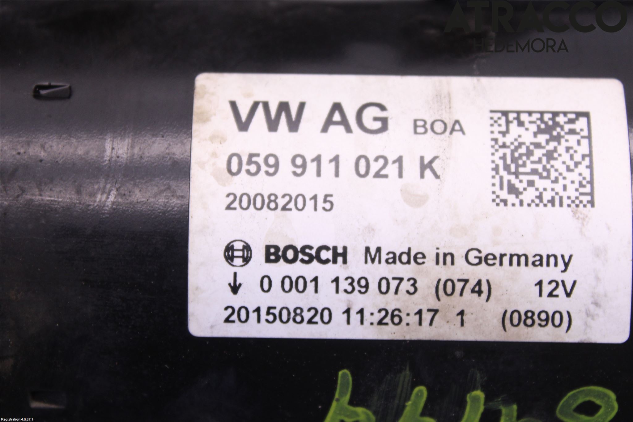 Audi A5 07-16 Startmotor Diesel