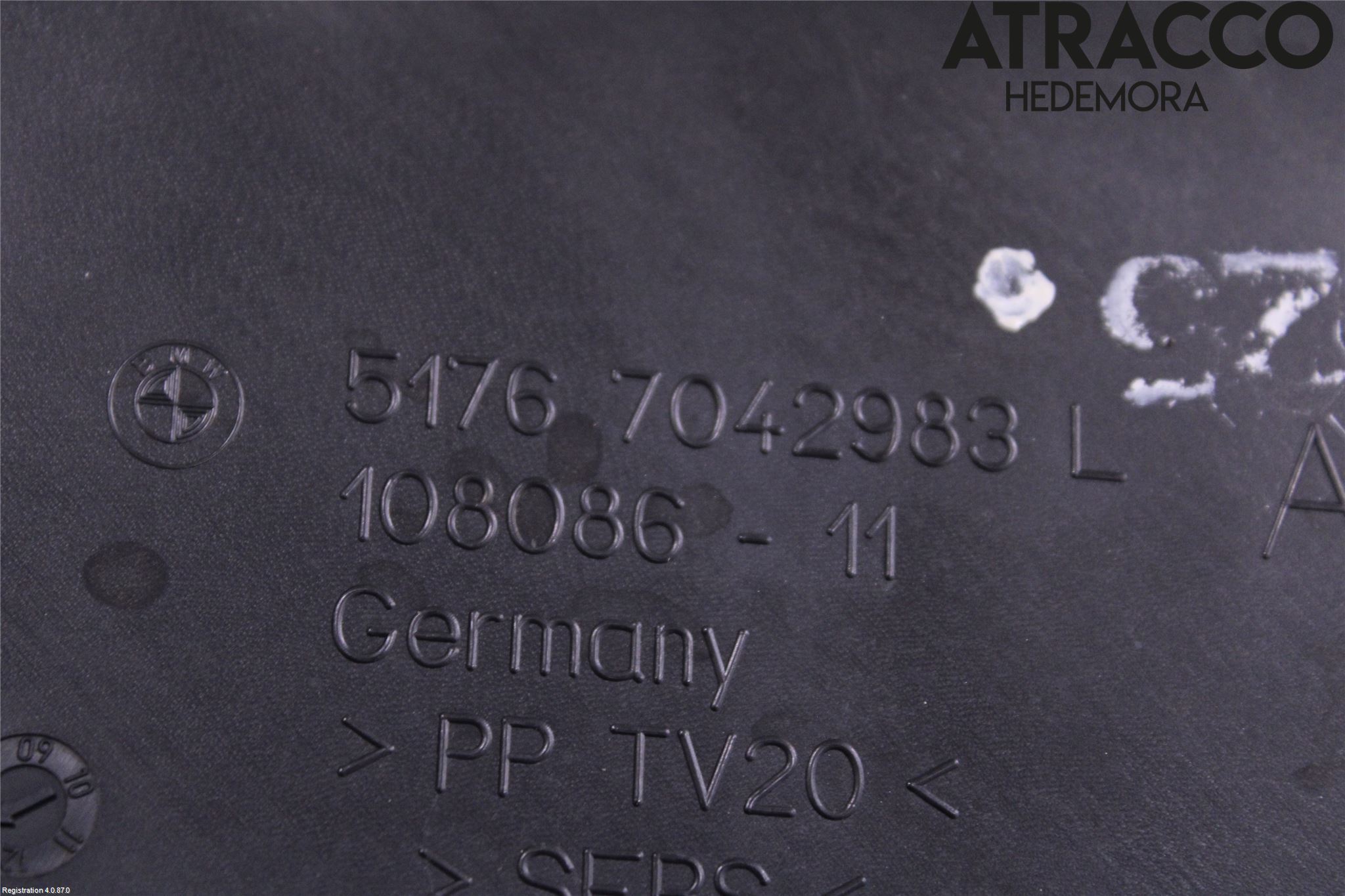 BMW 5 GT F07 09-17 Täckplast Front