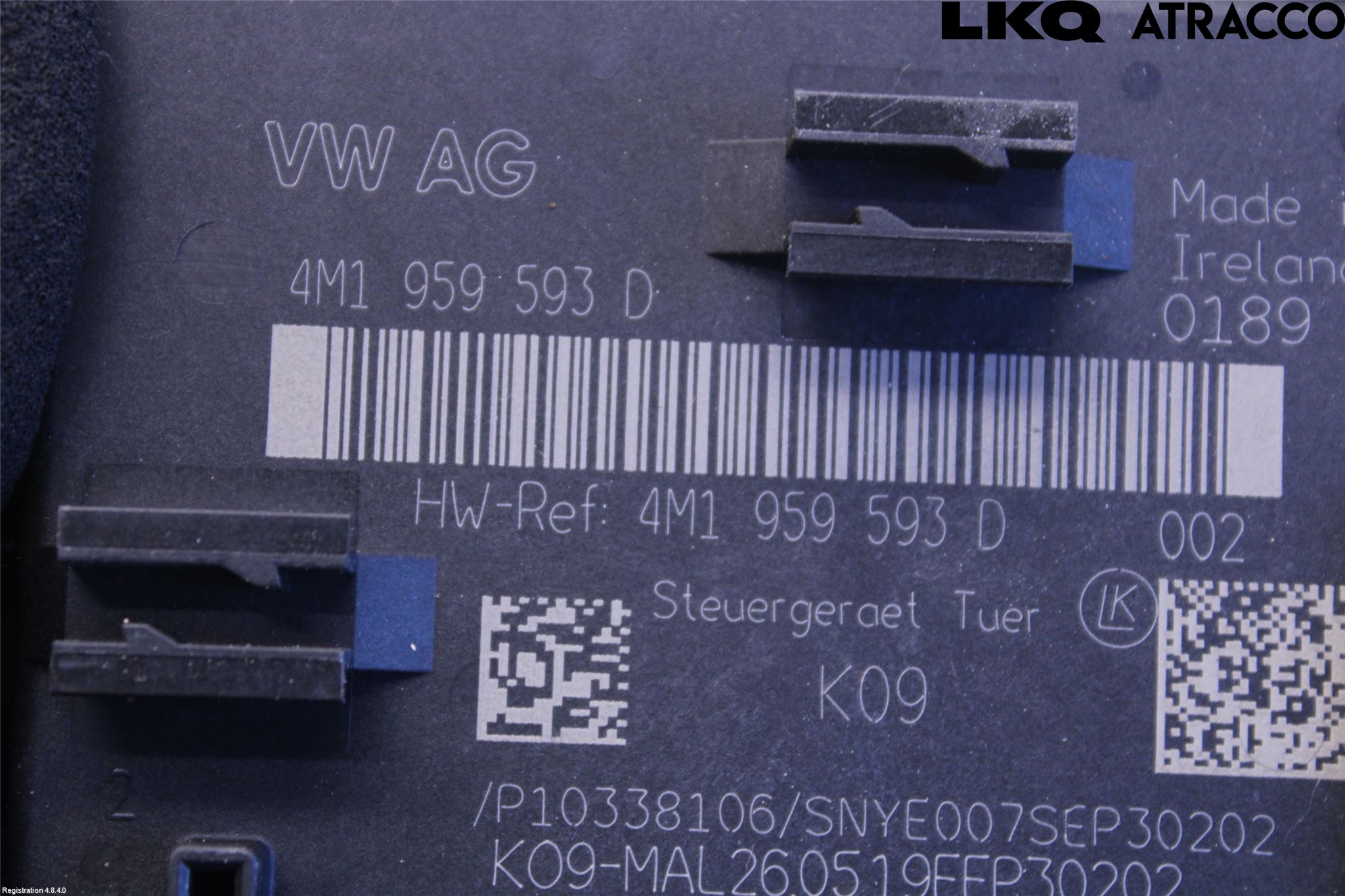 Audi A6 F2/C8 19- Styrenhet Dörr