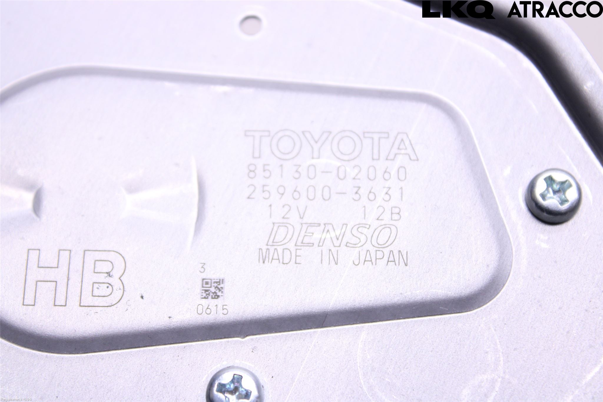 Toyota COROLLA 19- Torkarmotor Baklucka