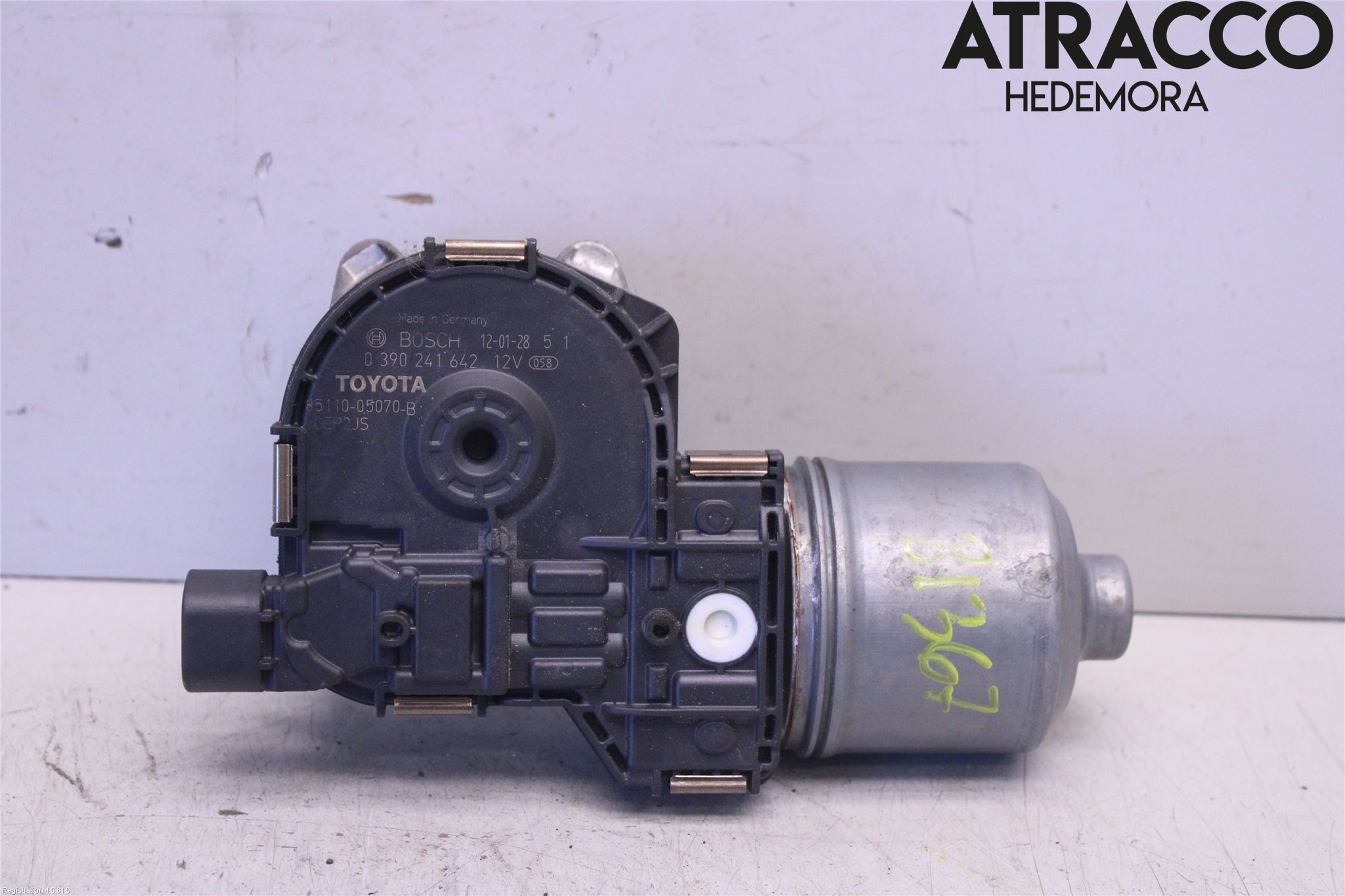 Toyota AVENSIS 09-15 Torkarmotor Vindruta