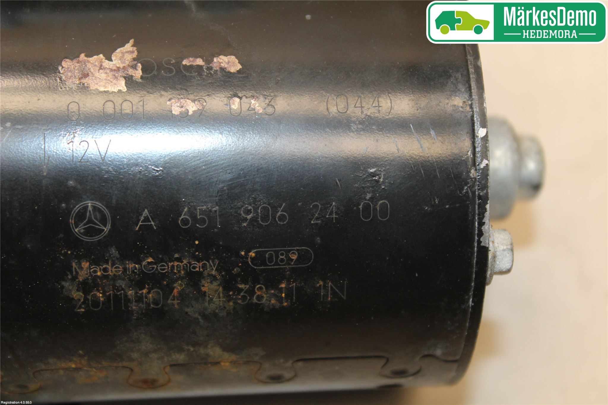 Mercedes-Benz MB C-KLASS (W204) 07-15 Startmotor Diesel