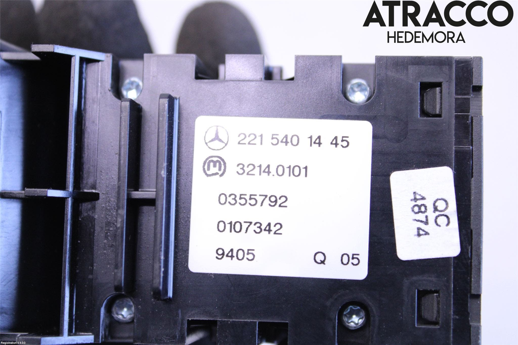 Mercedes-Benz MB S-KLASS (W221) 05-13 Strömställare Parkeringsbroms