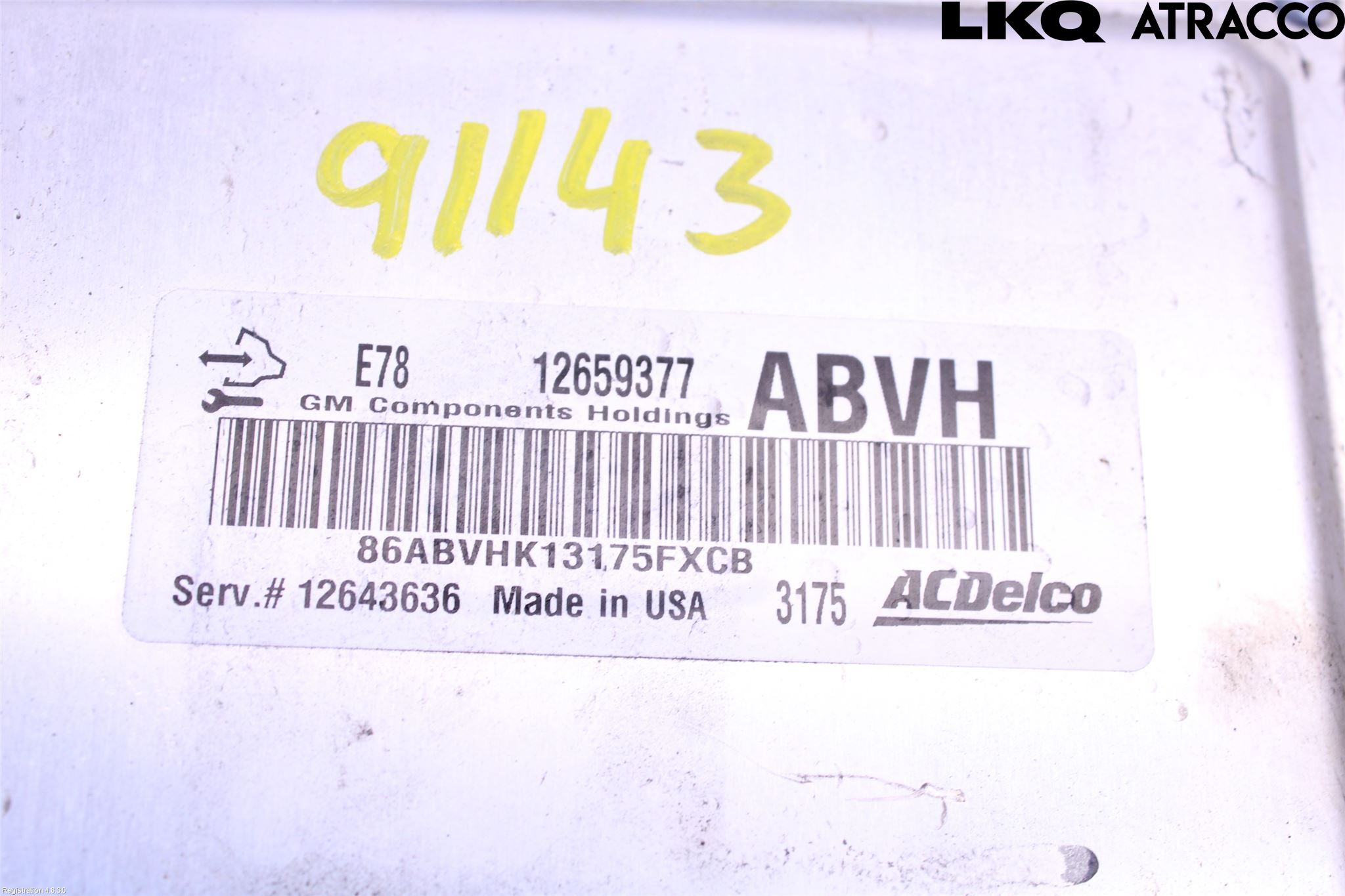 Chevrolet TRAX Styrenhet Insprut Bensin