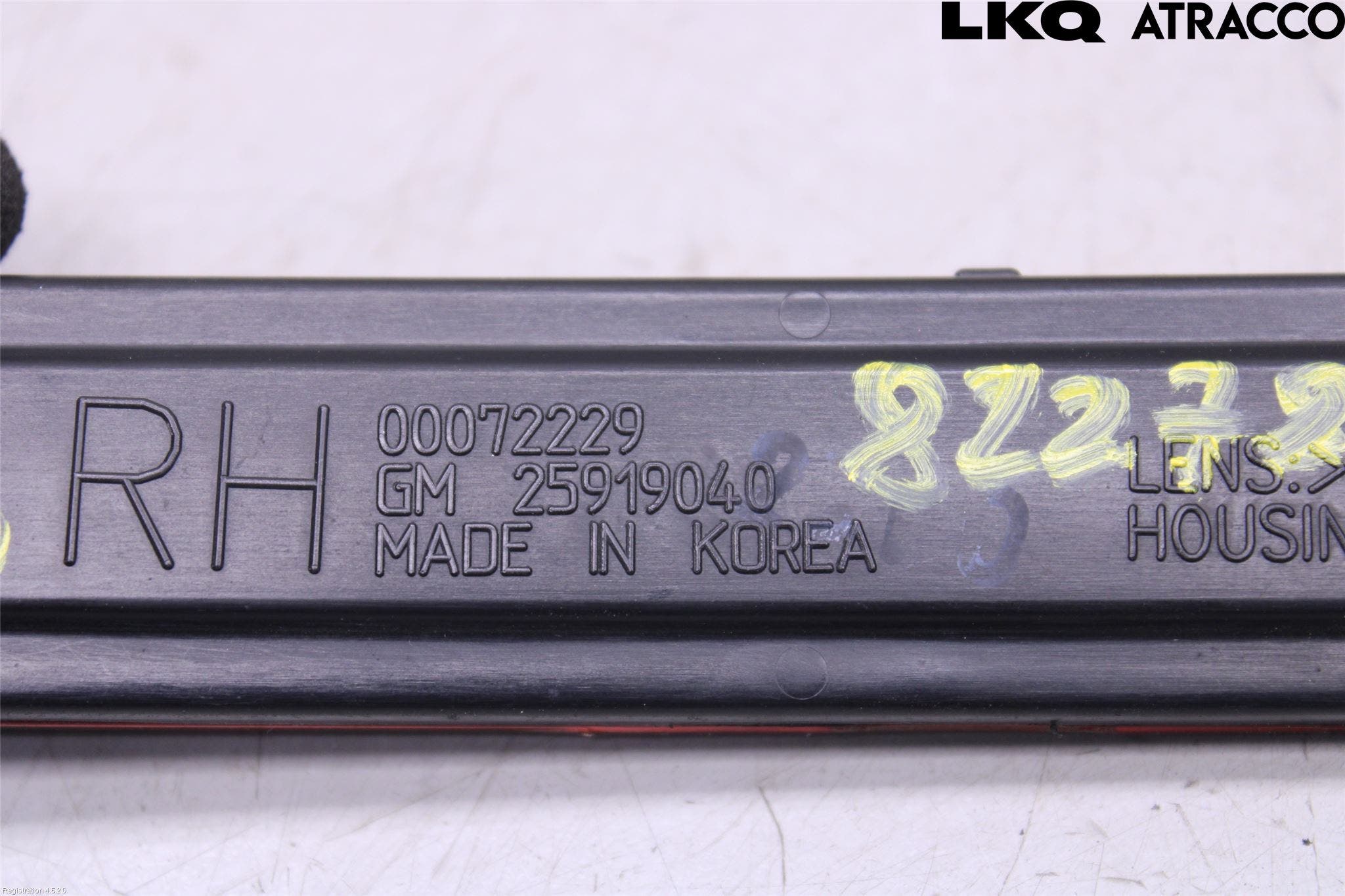 Chevrolet MALIBU Dimljus/Reflex Bak