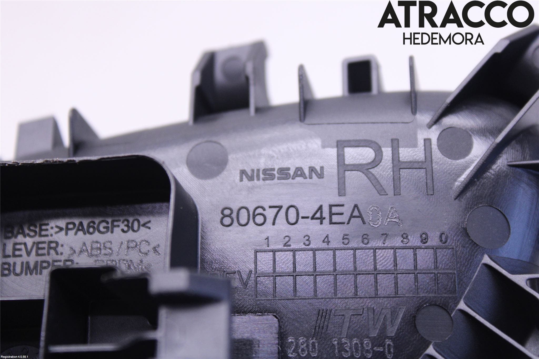 Nissan QASHQAI 14-17 Dörrhandtag Inre Hö