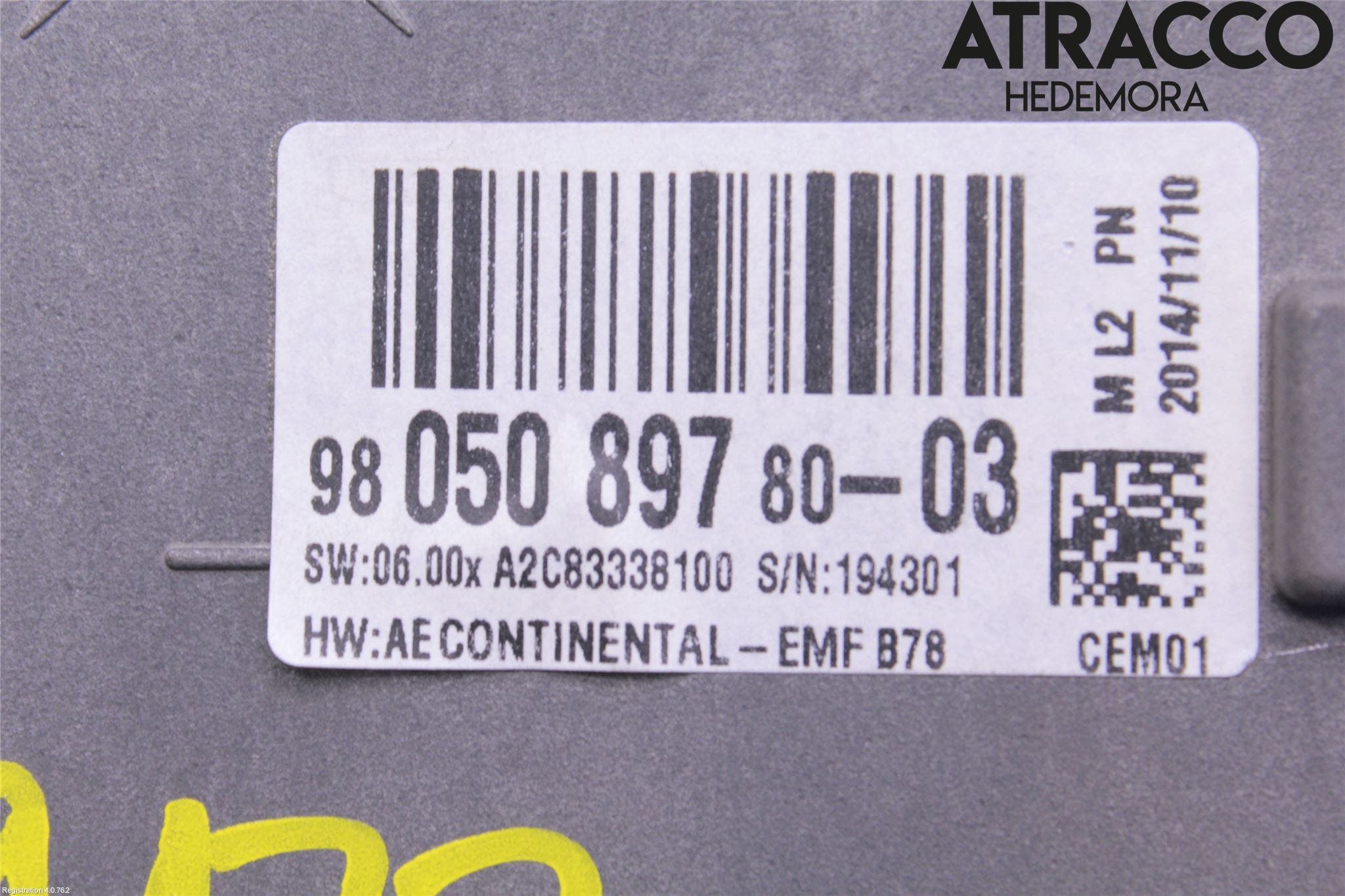 Citroen C4 GRAND PICASSO 14-18 Bildskärm