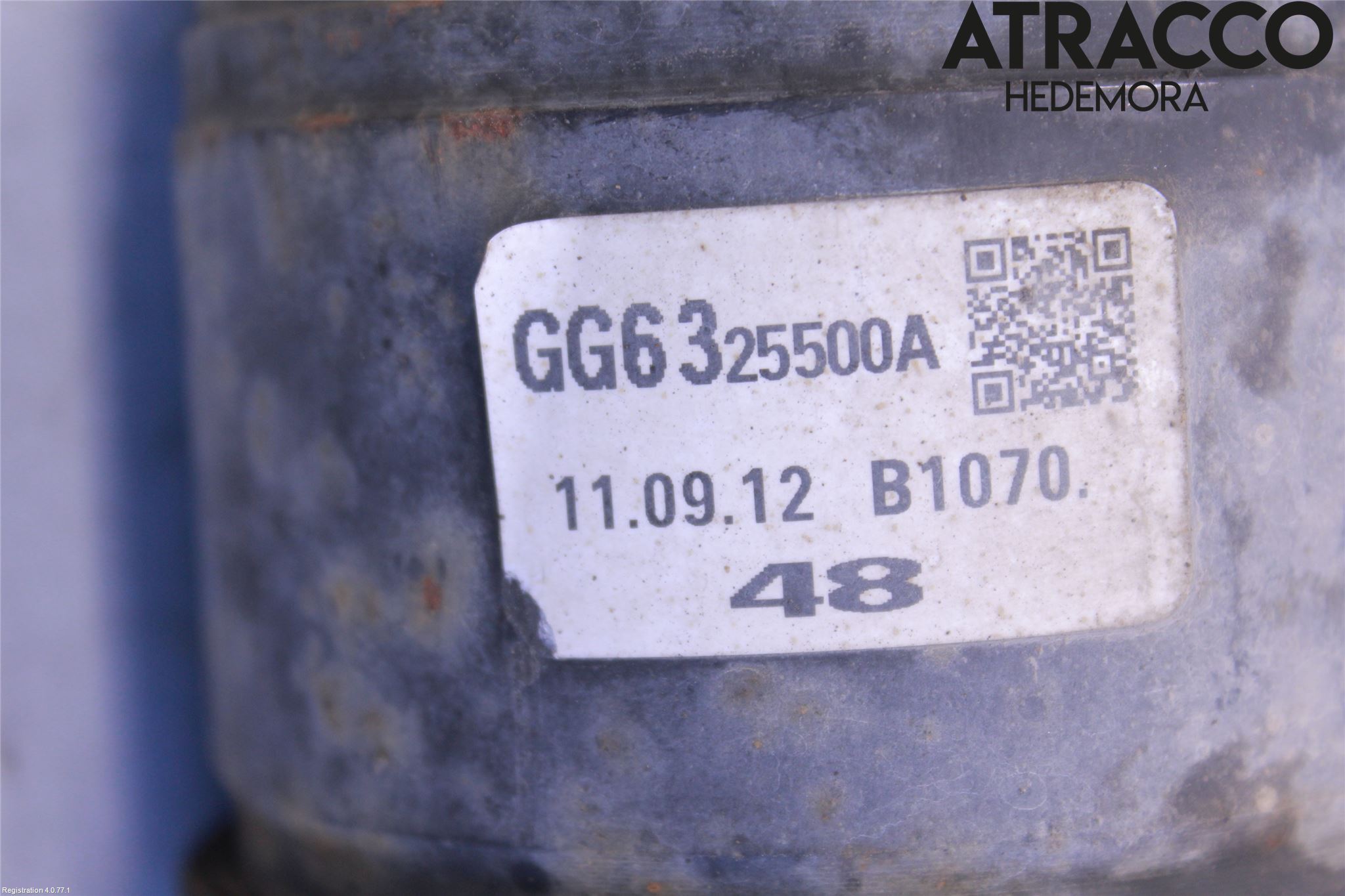 Mazda 3 II 09-13 Drivaxel Fram Höger