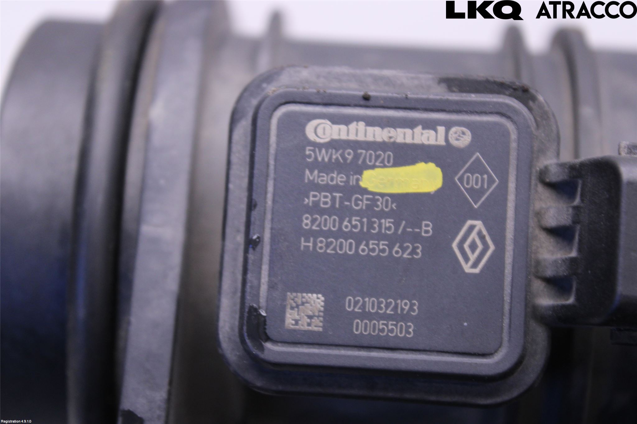 Renault KANGOO II 08-14 Injluftmassamätare