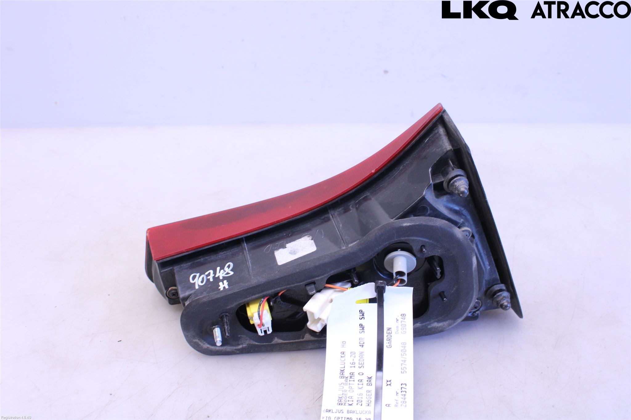 Kia OPTIMA 00-15 Bakljus Lucka Hö