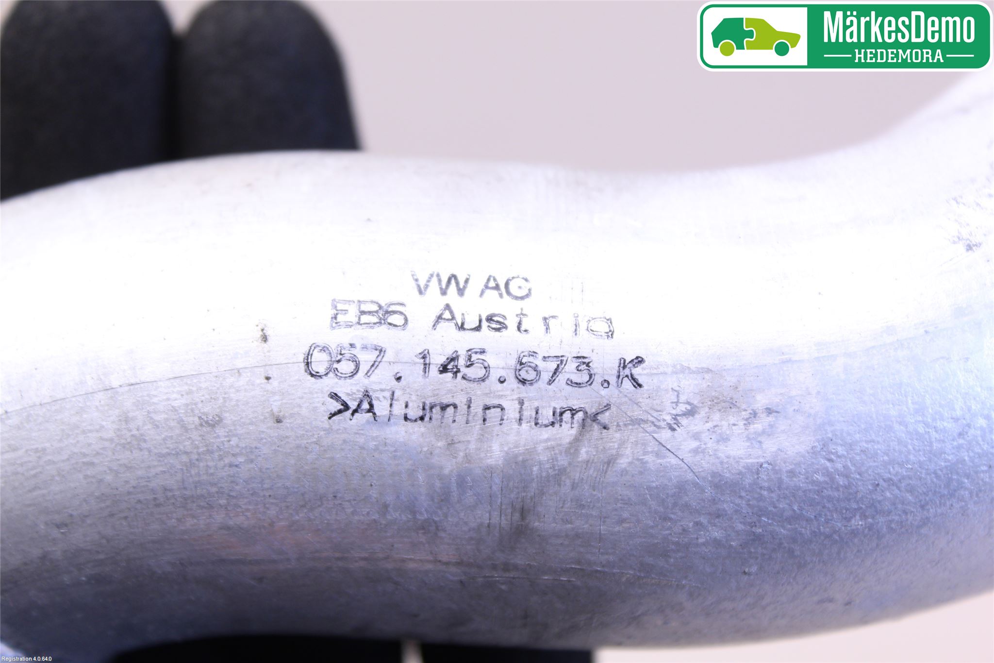 Porsche PANAMERA 09- Laddluft-Intercoolerrör