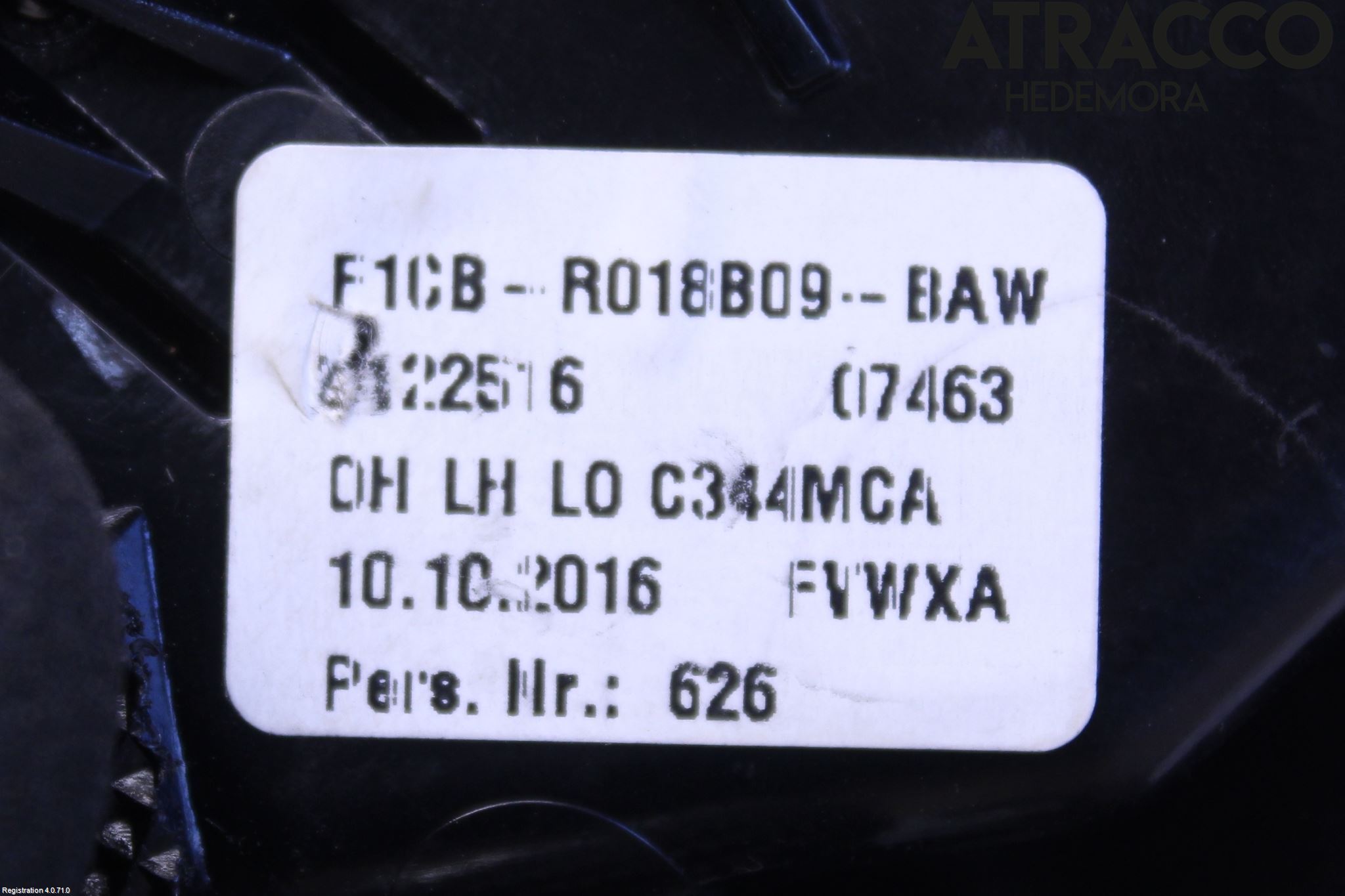 Ford KUGA 13-16 Defrosterkanal-Munstycke