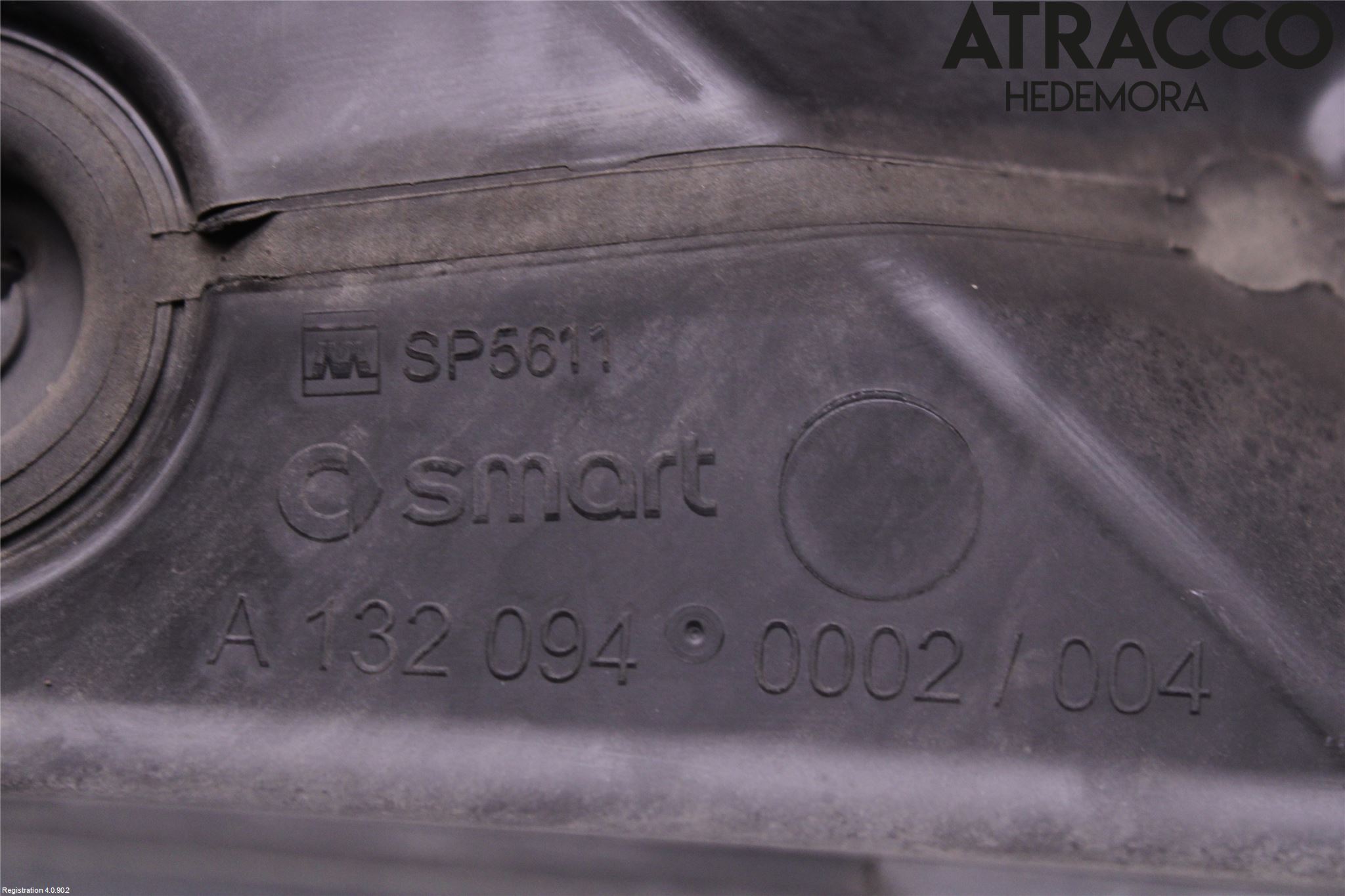 Smart FORTWO I 99-07 Deflektor Plåt-Plast Kylning