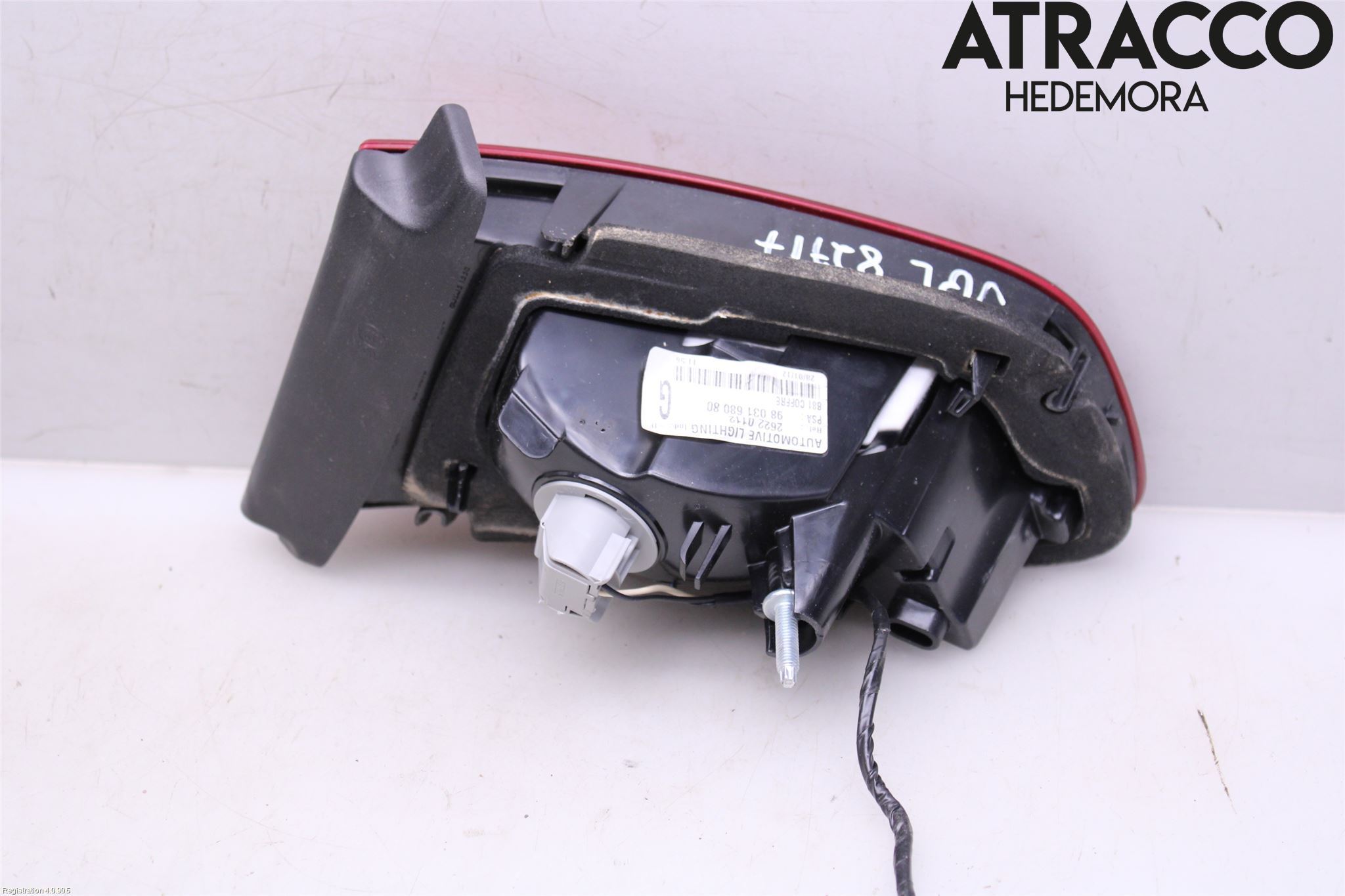 Citroen DS5 Bakljus Lucka Vä