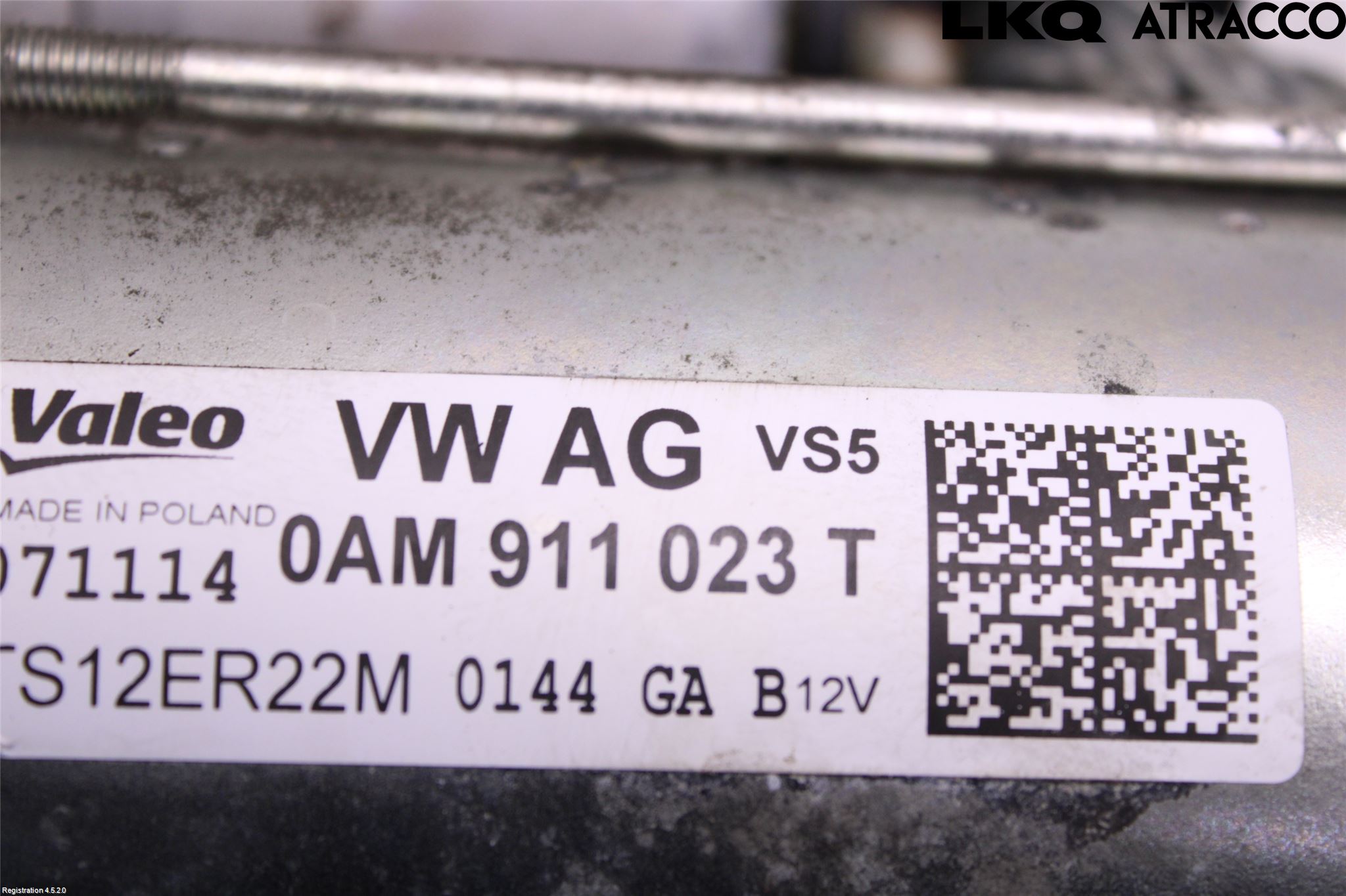 Skoda YETI Startmotor