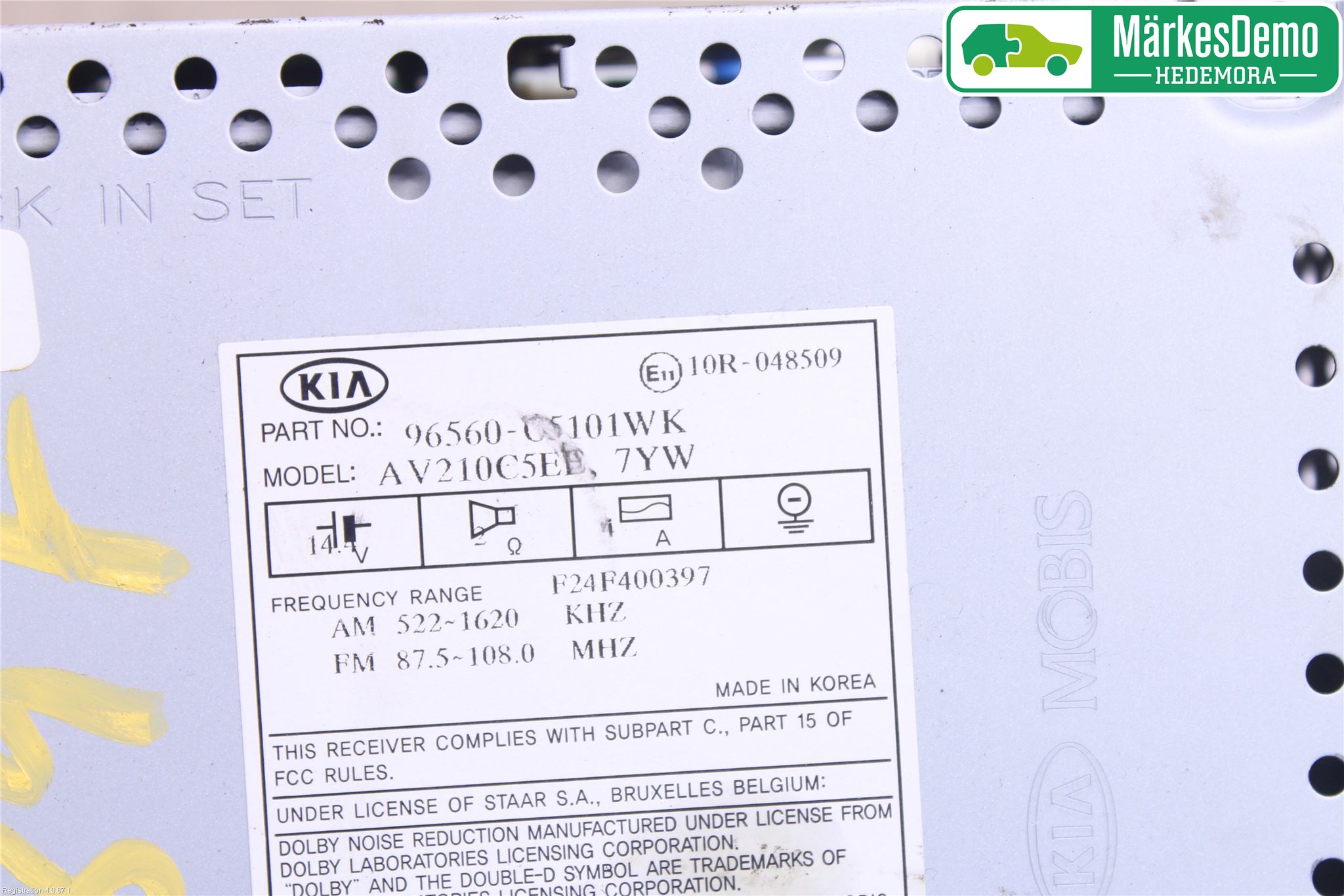 Kia SORENTO 15-20 Cd Radio - Multimediapanel