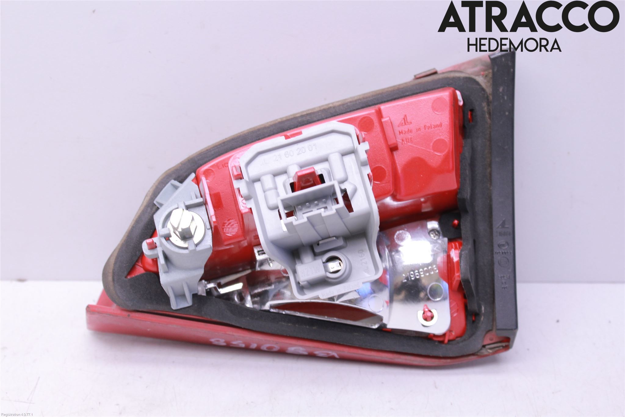 Audi A4/S4 08-11 Bakljus Lucka Vä