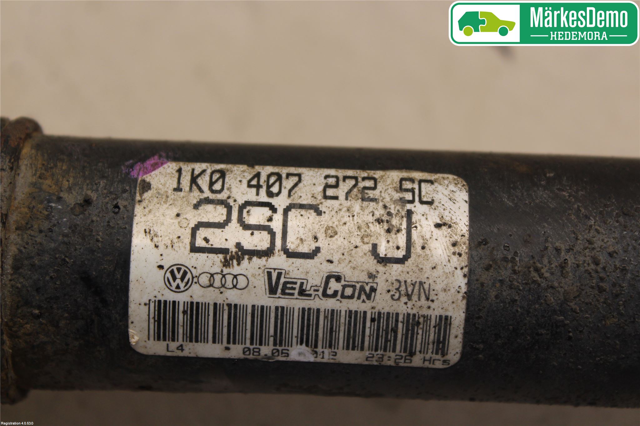 Volkswagen VW GOLF VI 09-13 Drivaxel Fram Höger