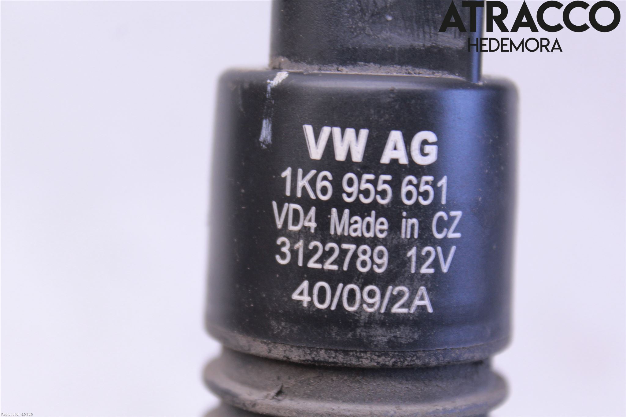 Volkswagen VW TOUAREG 7L 03-10 Spolarpump Vindruta