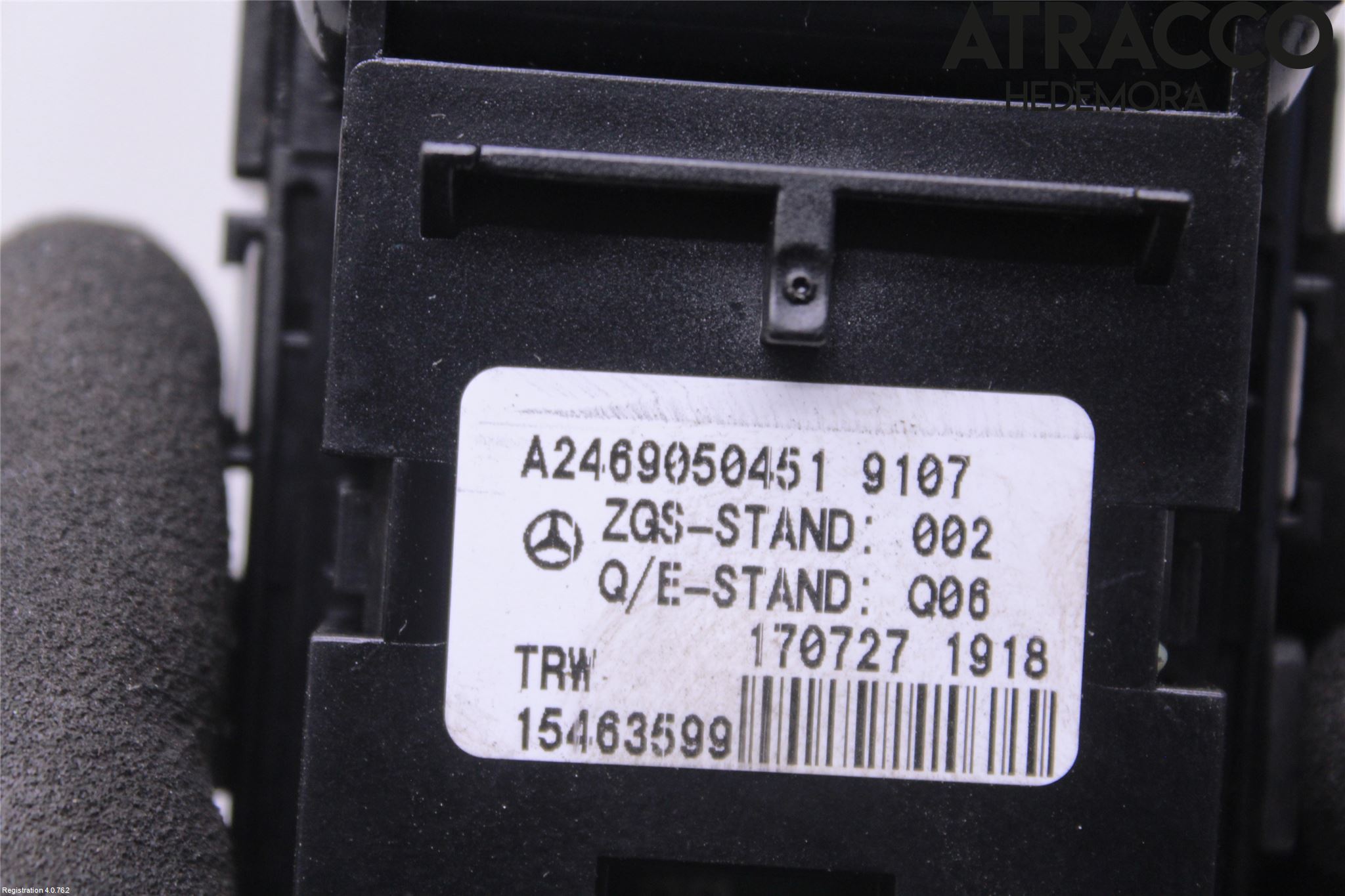 Mercedes-Benz MB CLA-KLASS (C117/X117) 13-19 Strömställare Parkeringsbroms