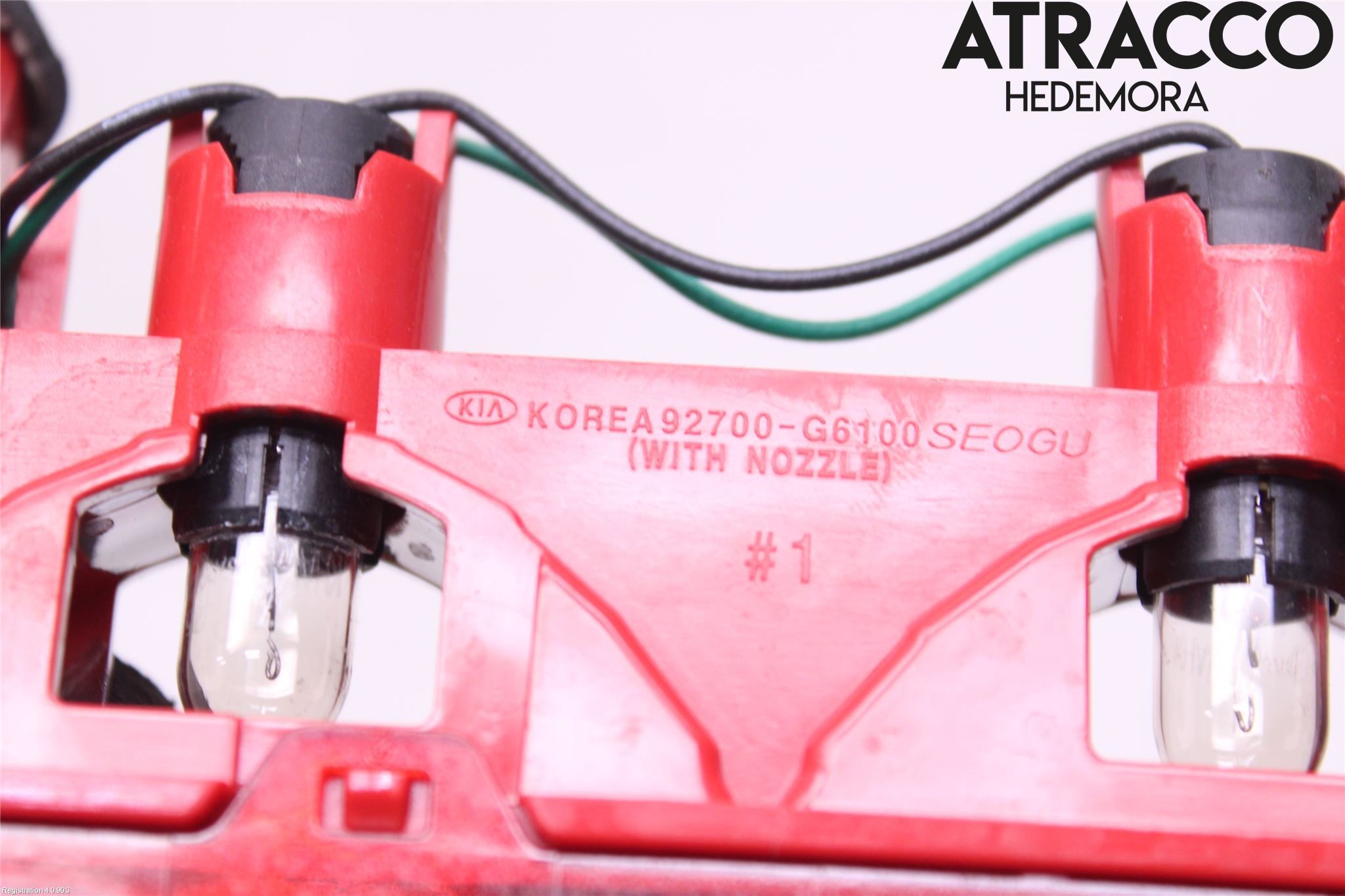 Kia PICANTO 17- Bromsljus Bakruta