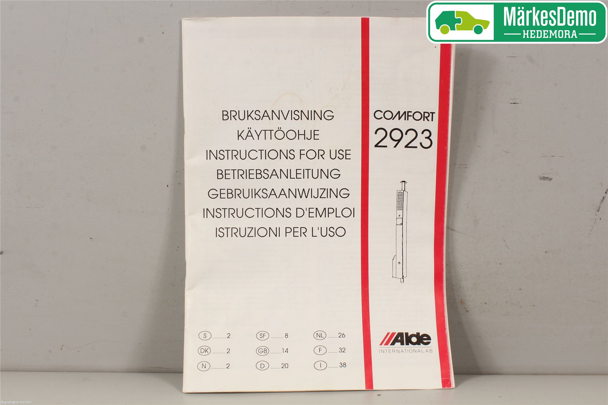 Husbil, husvagn HUSVAGN KABE Instruktionsbok