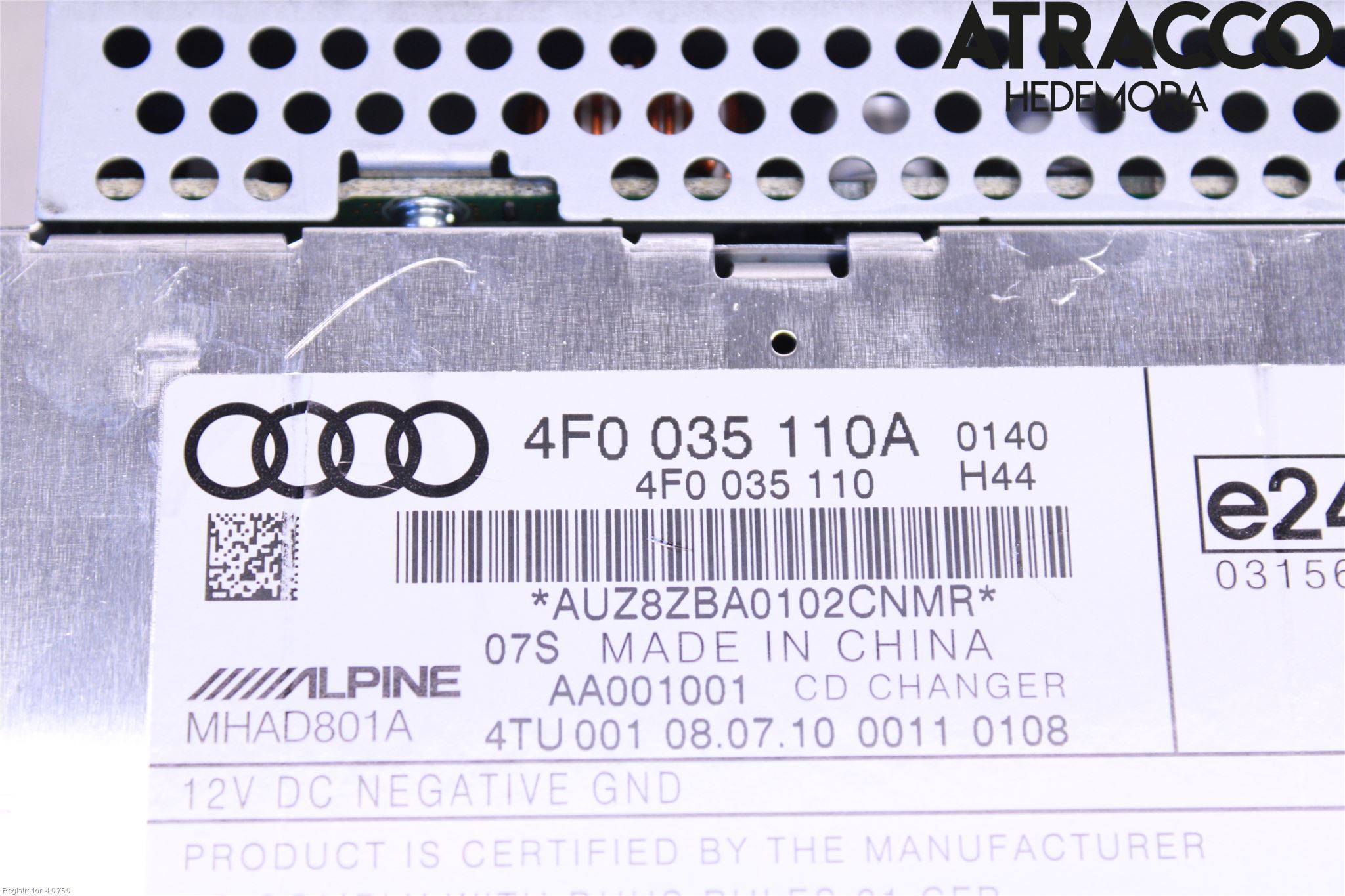 Audi Q7/SQ7 Cd Radio - Multimediapanel