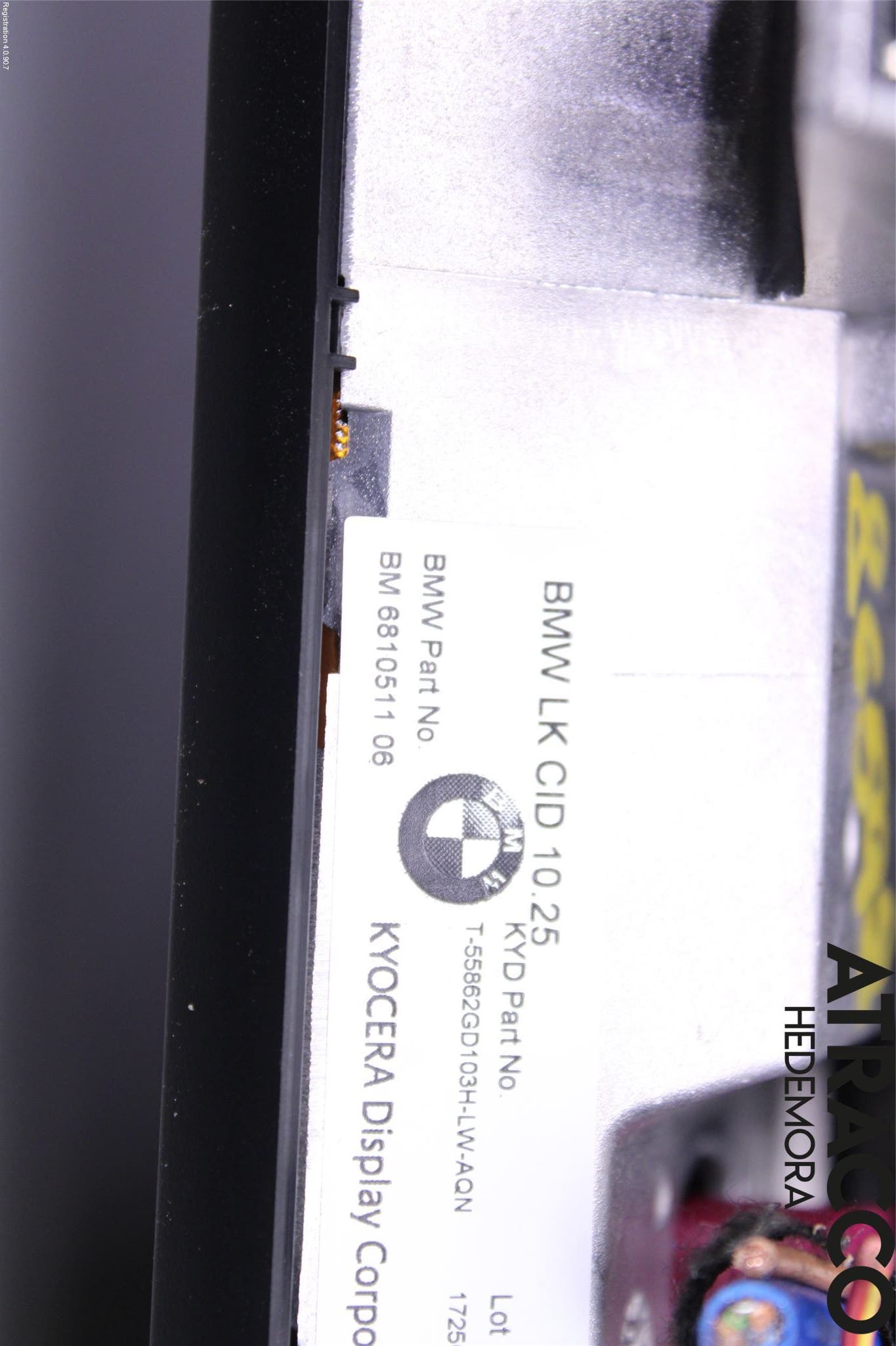 BMW 5 G30/G31/F90 17-23 Bildskärm