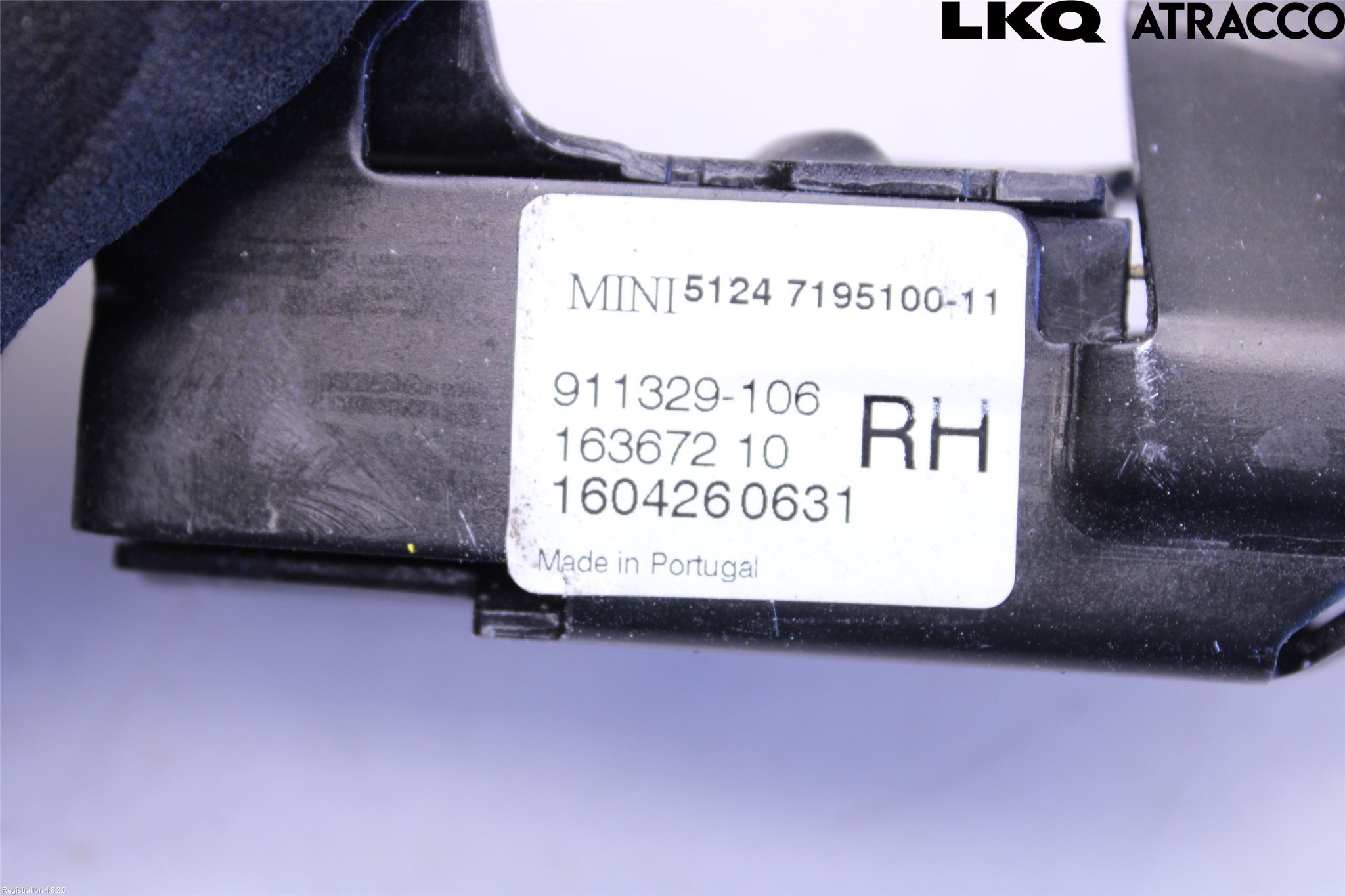 Mini CABRIO F57 16-24 Låskista Baklucka