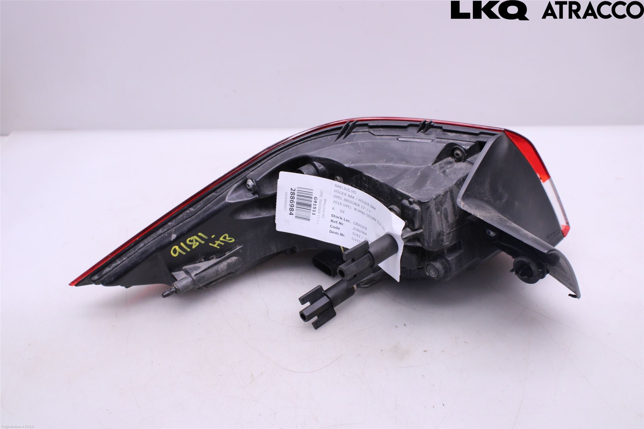 Opel INSIGNIA 17- Bakljus Höger