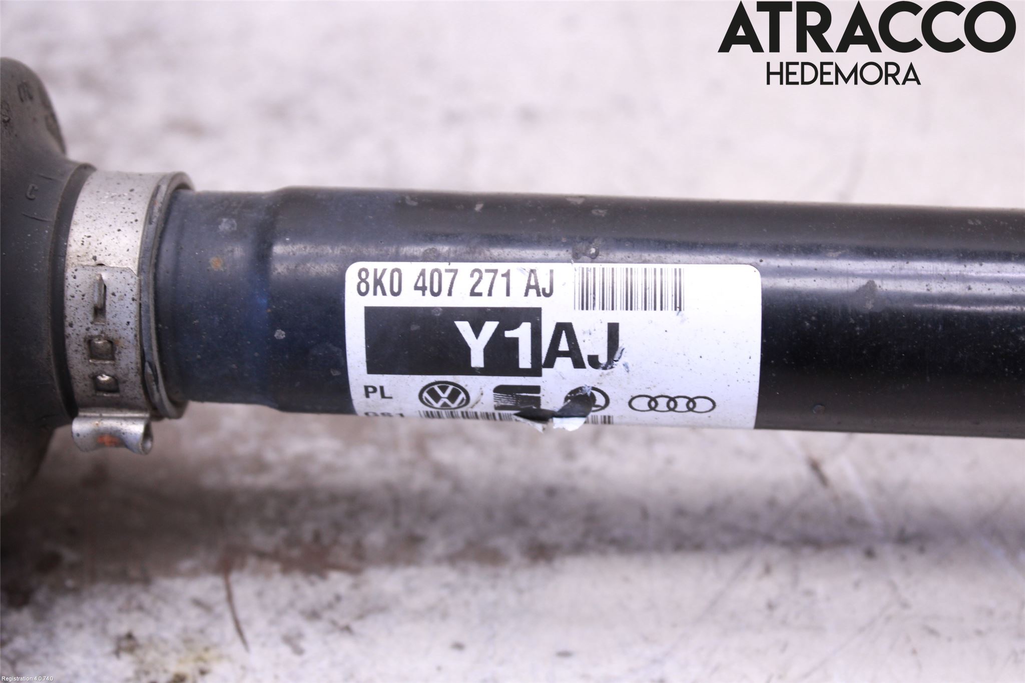 Audi A5 07-16 Drivaxel Fram Höger