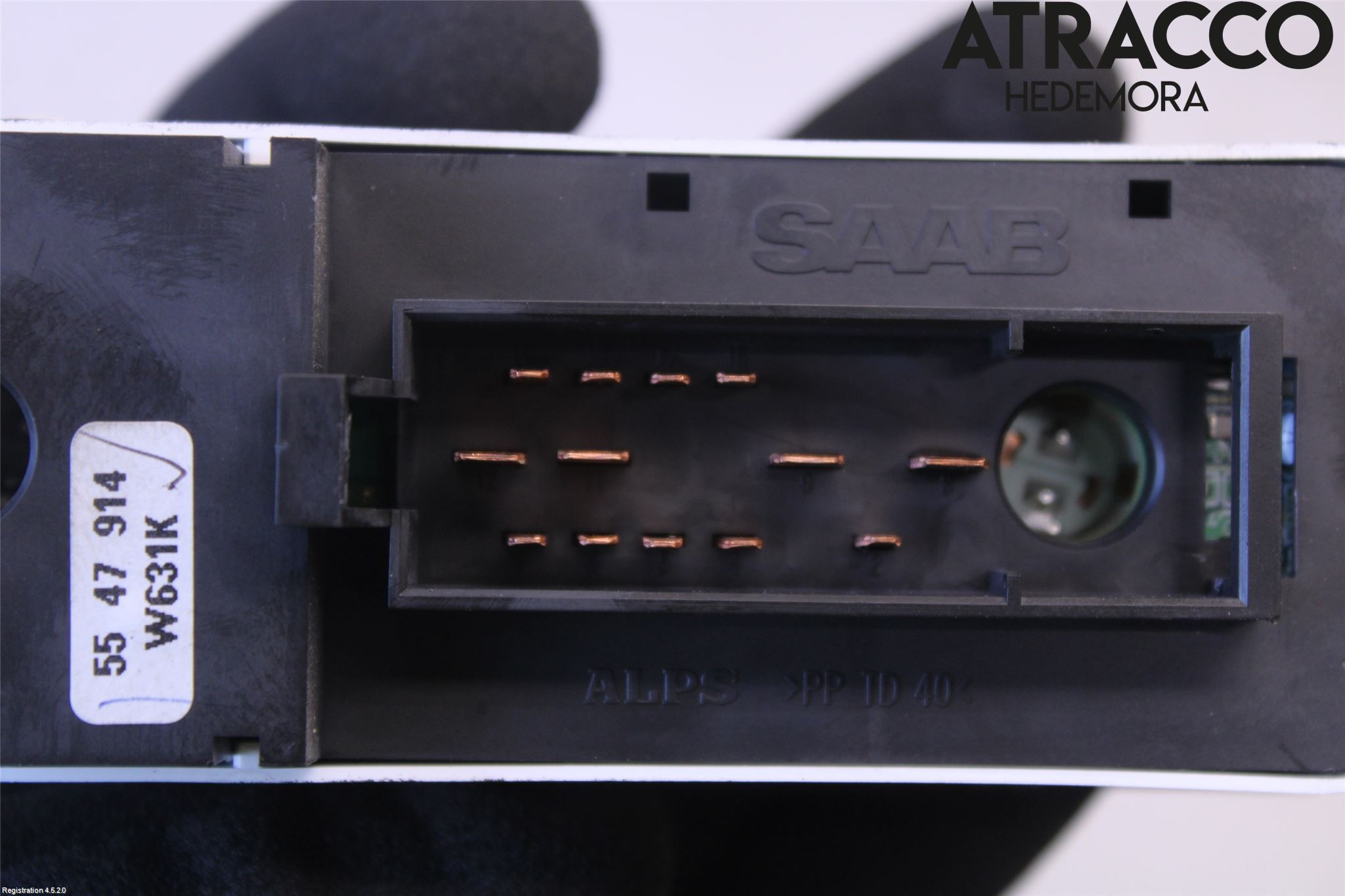 Saab 9-5     06-10 Strömställare Elhiss