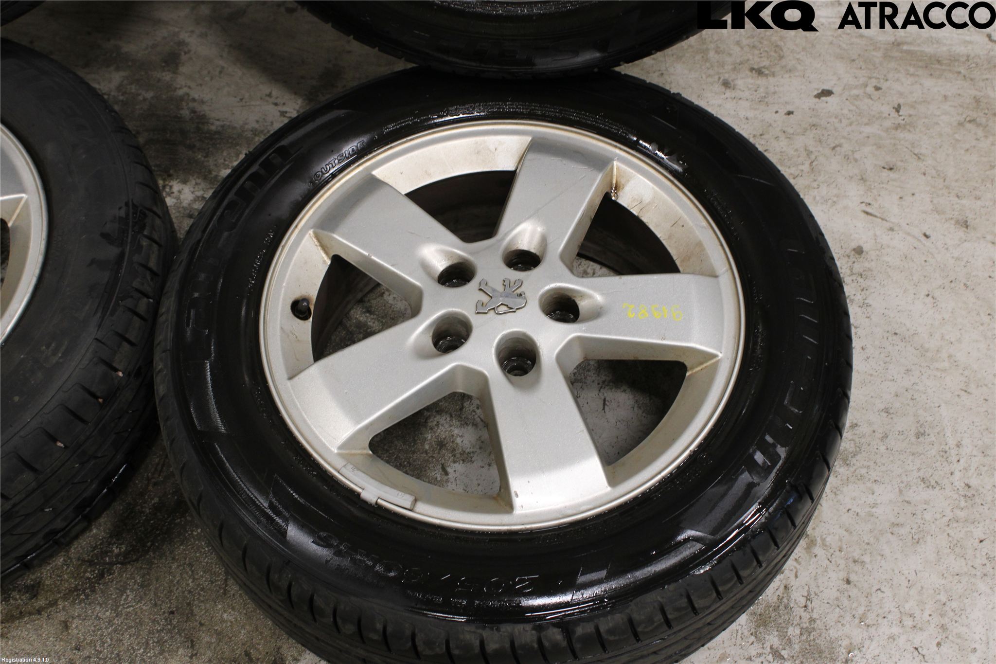 Peugeot 407 Sommardäck Alumfälg 4St