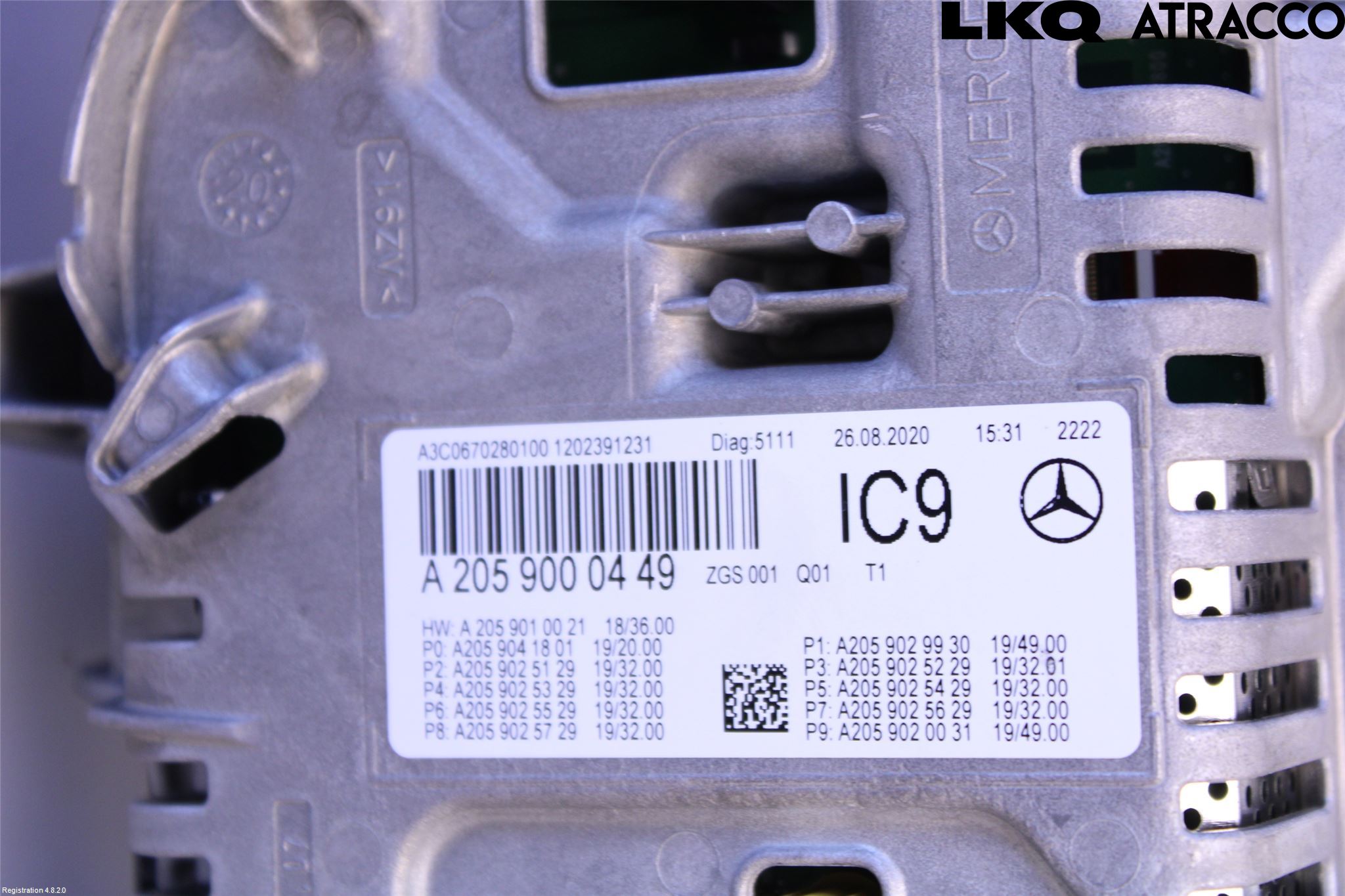 Mercedes-Benz MB GLC-KLASS (X253/C253) 15-22 Multifunktionsdisplay