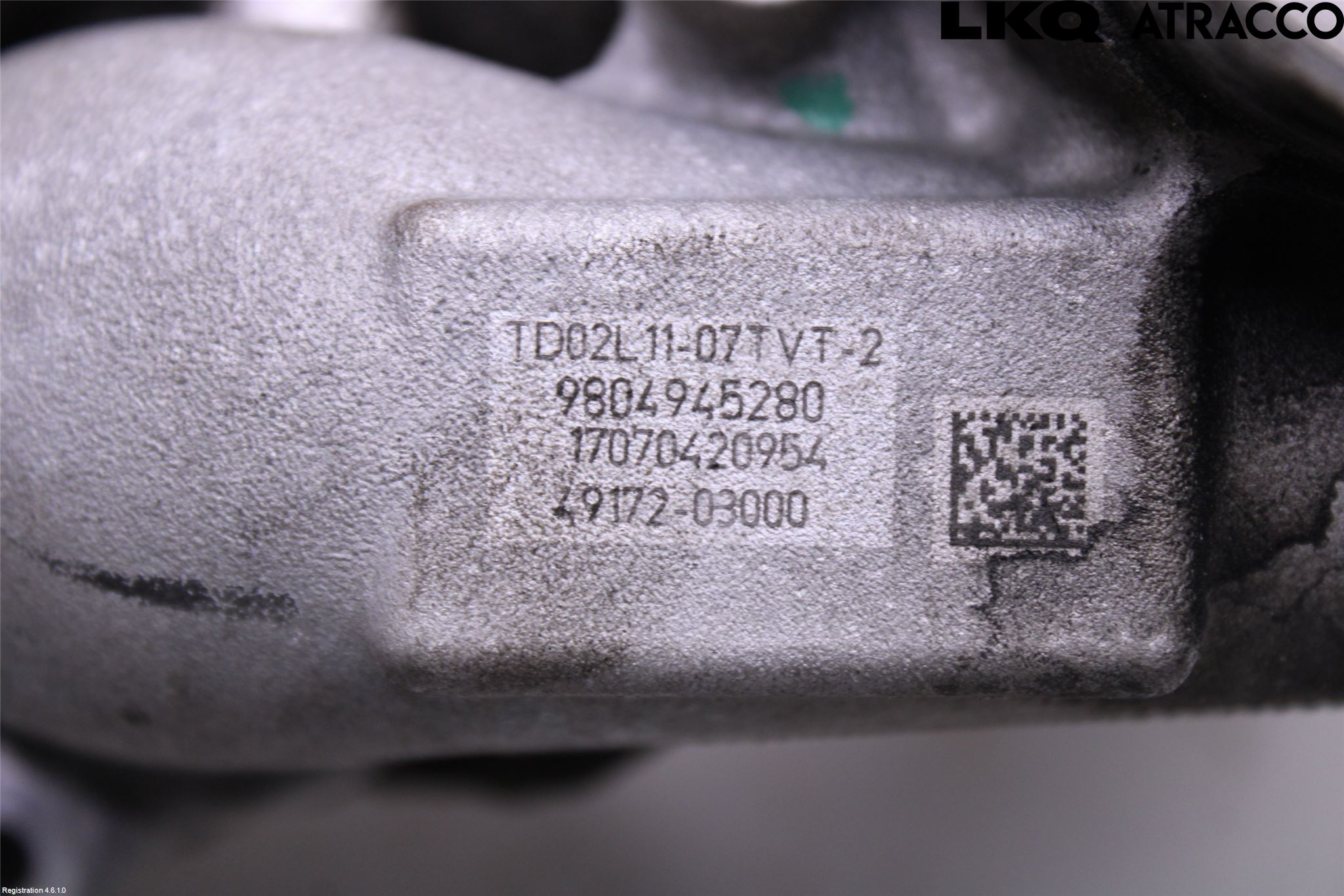 Peugeot PARTNER 16-18 Turboaggregat