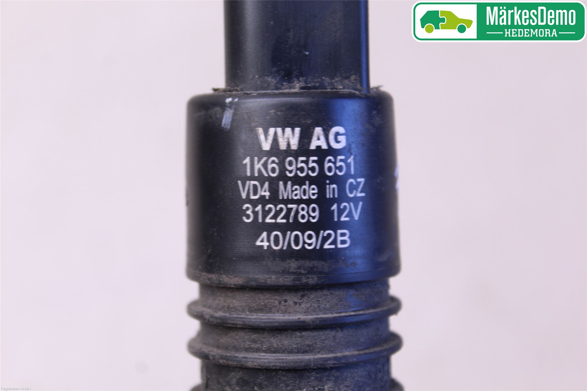 Volkswagen VW TOUAREG 7L 03-10 Spolarpump Vindruta