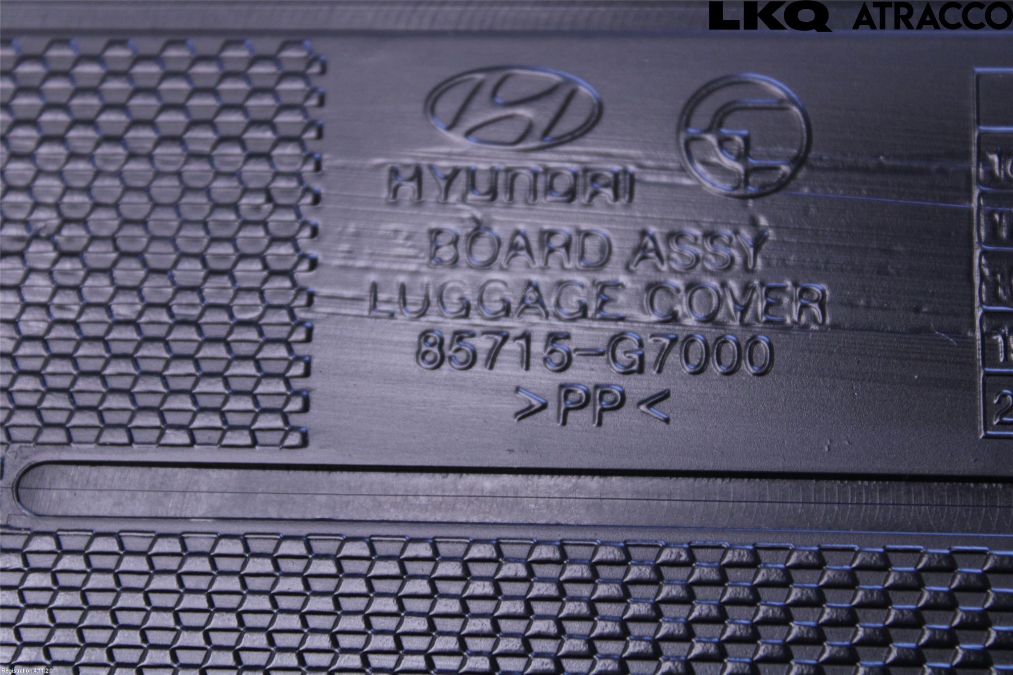 Hyundai IONIQ AE 17-22 Bagage Golv