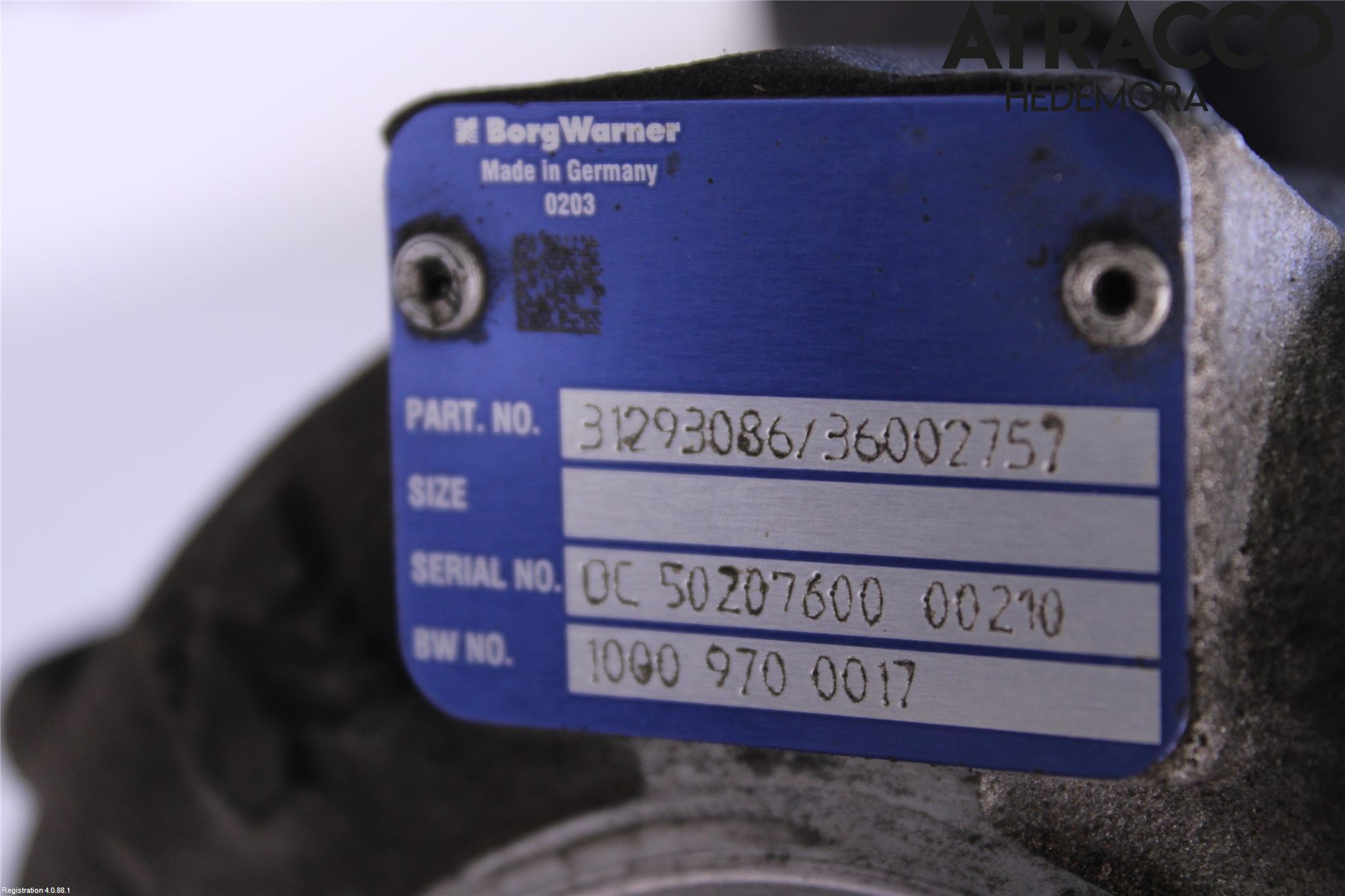 Volvo XC70 08-13 Turboaggregat