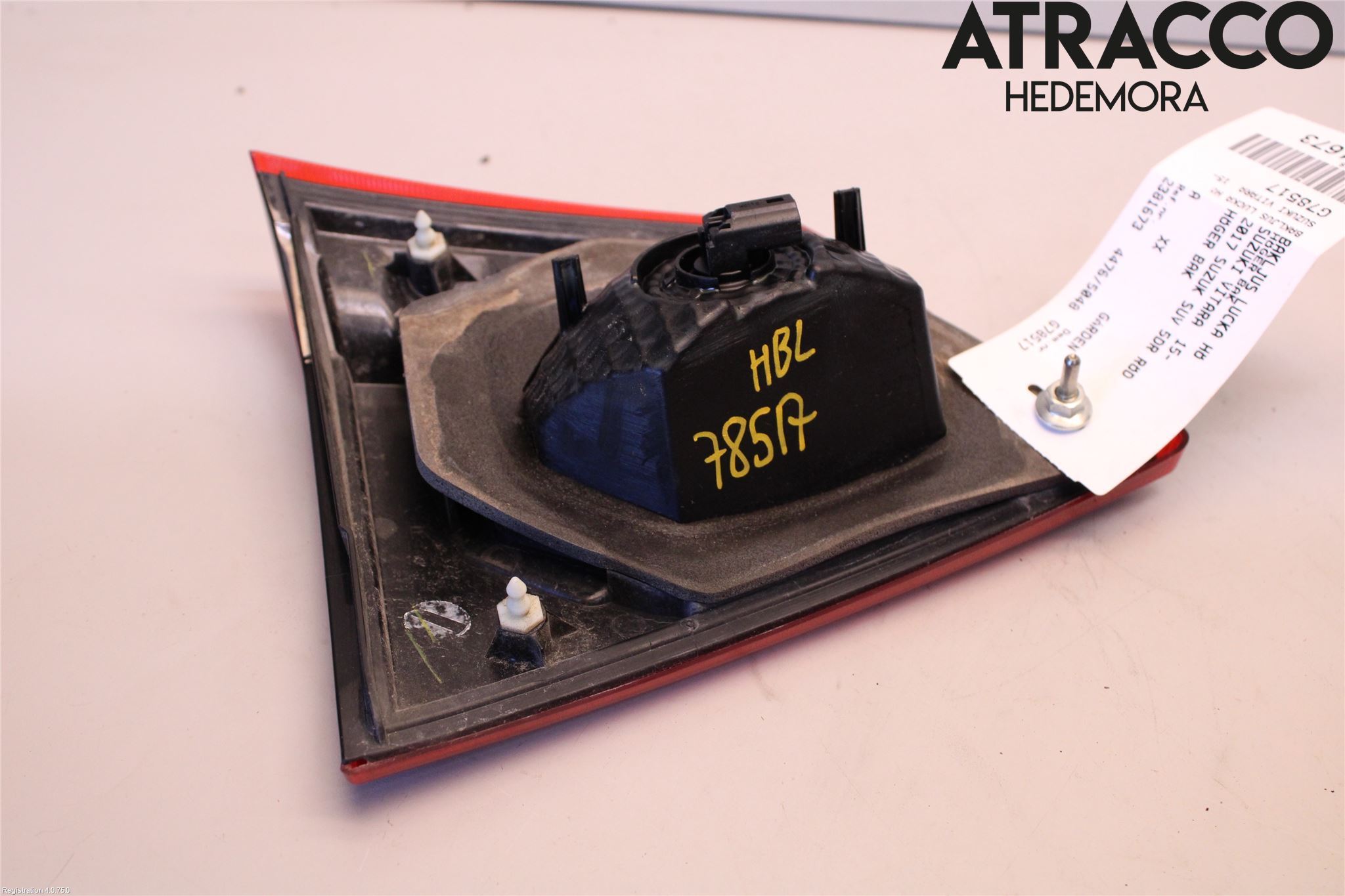 Suzuki VITARA 15- Bakljus Lucka Hö