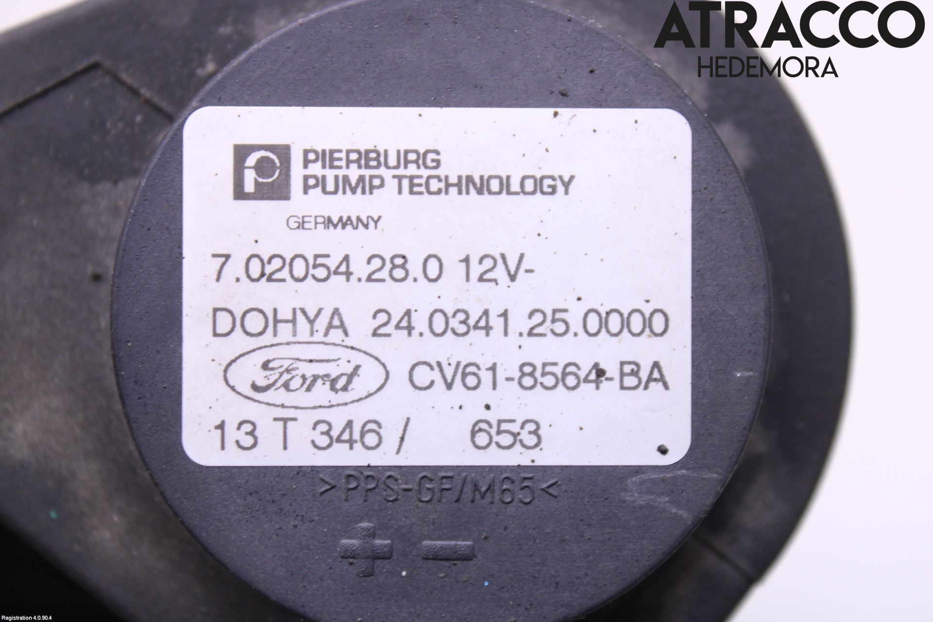 Ford FOCUS 11-14 Värme Cirkulationspump