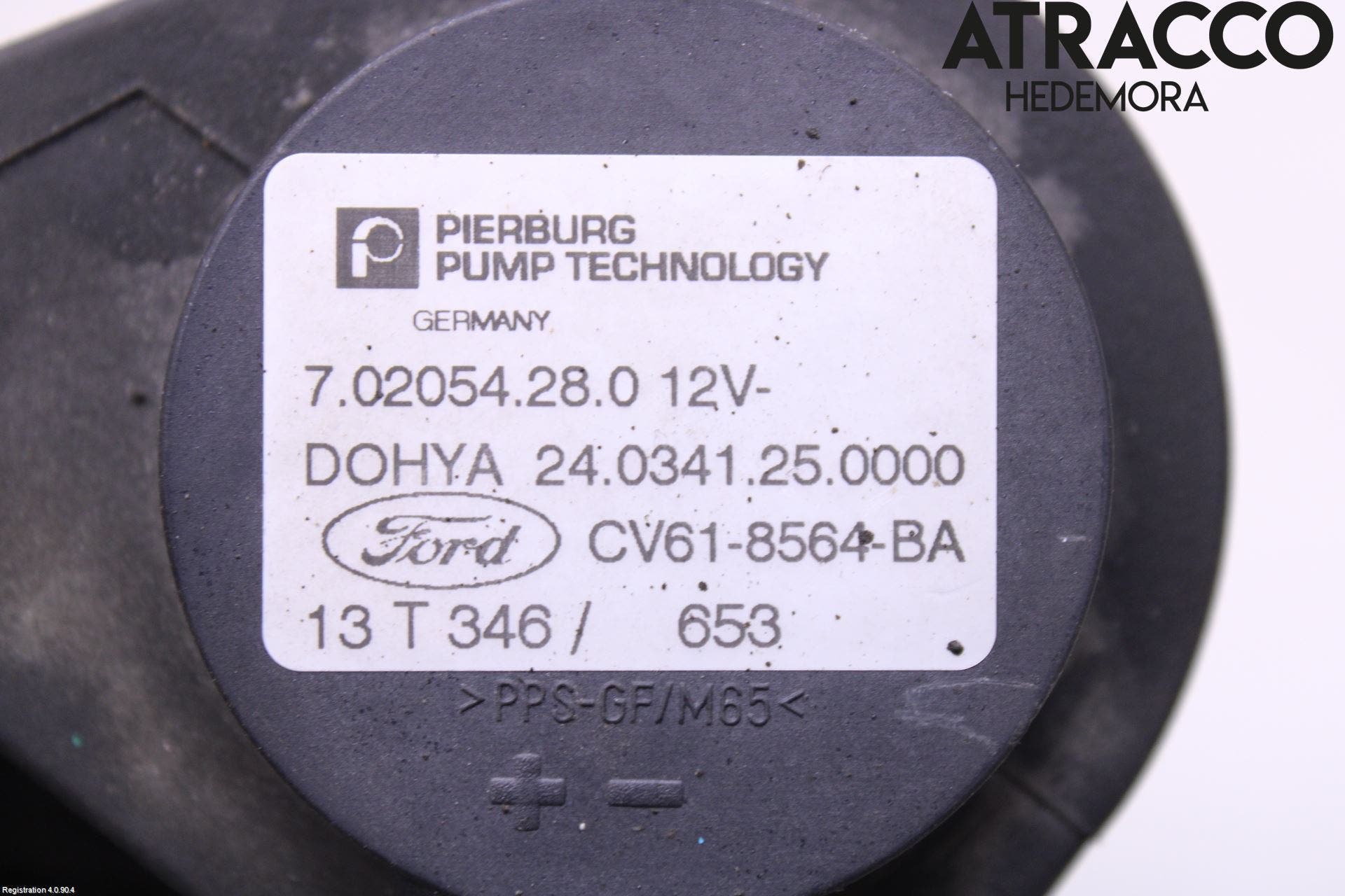 Ford FOCUS 11-14 Värme Cirkulationspump