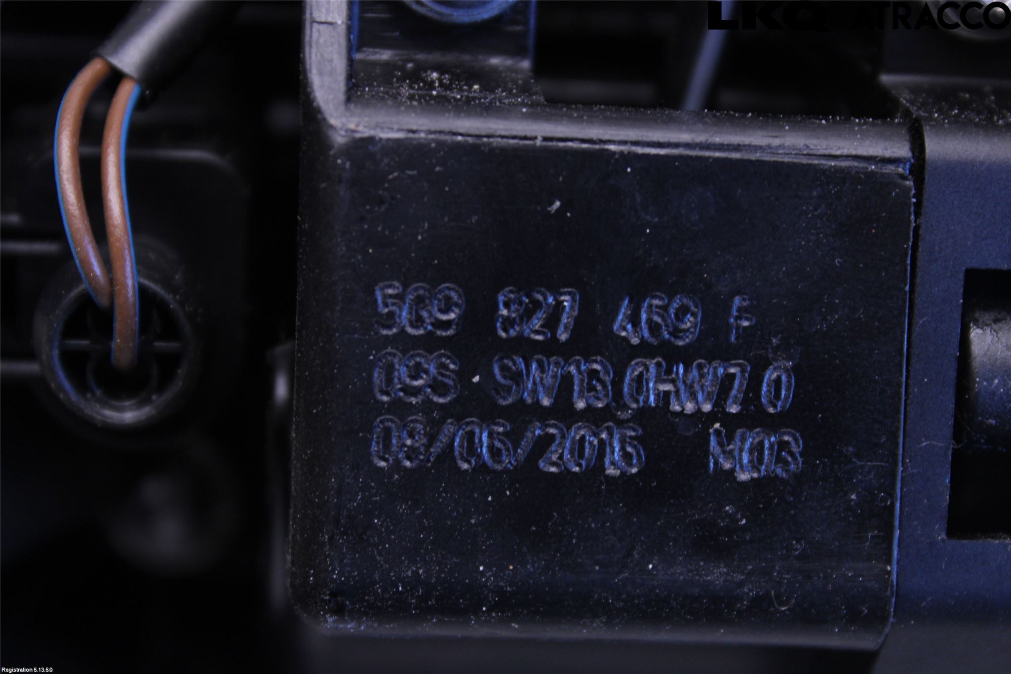 Volkswagen VW GOLF / E-GOLF VII 13-20 Bakluckehandtag