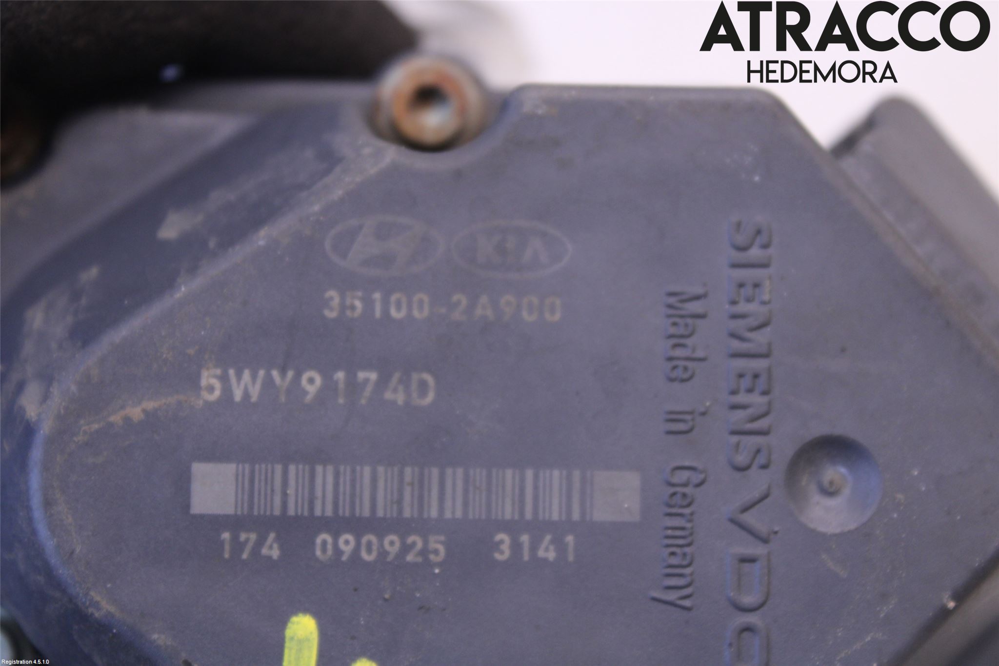 Kia SOUL 09- Injspjällhus